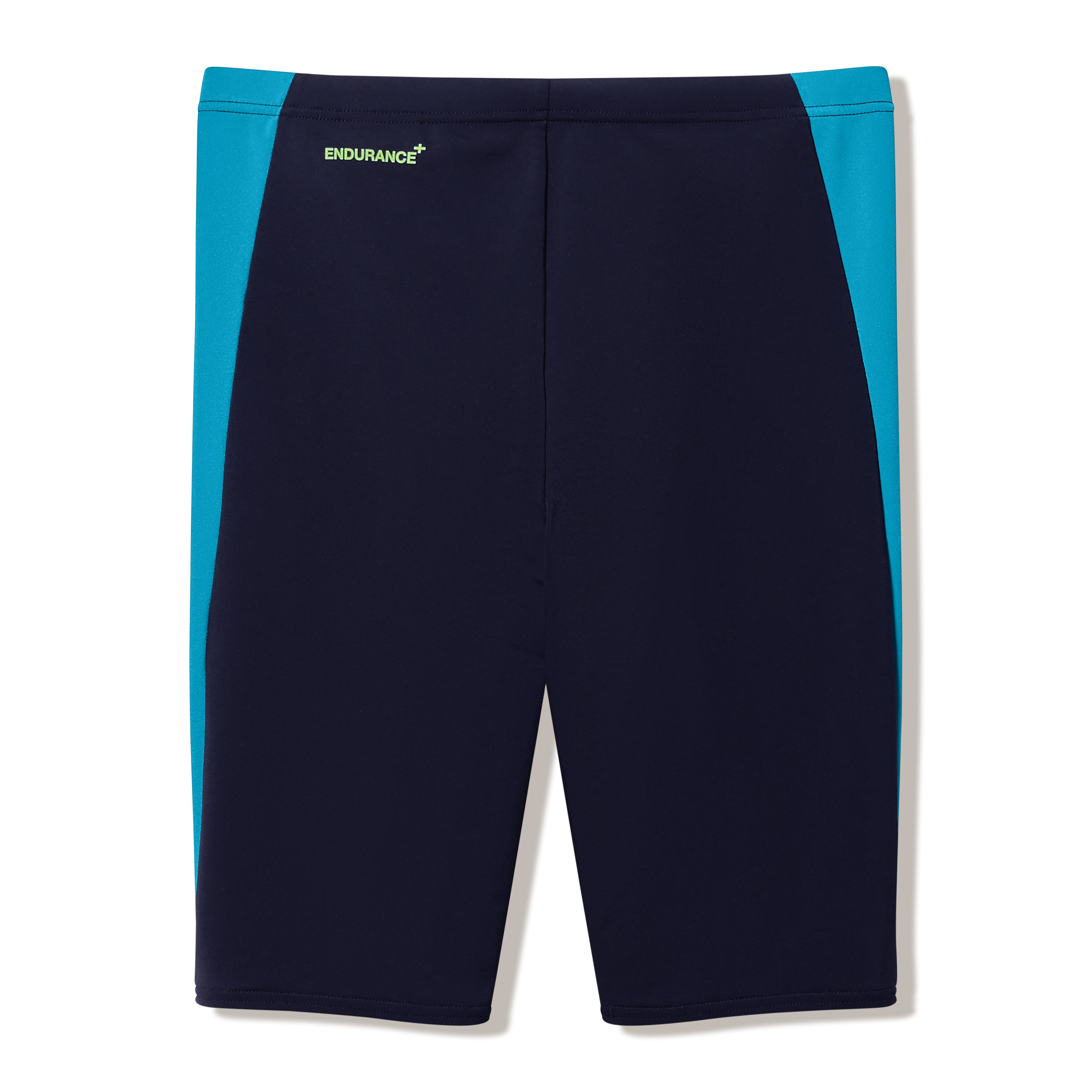Bañador de natación para hombre Solid Splice Jammer Speedo - Negro / Azul Negro / Azul-3