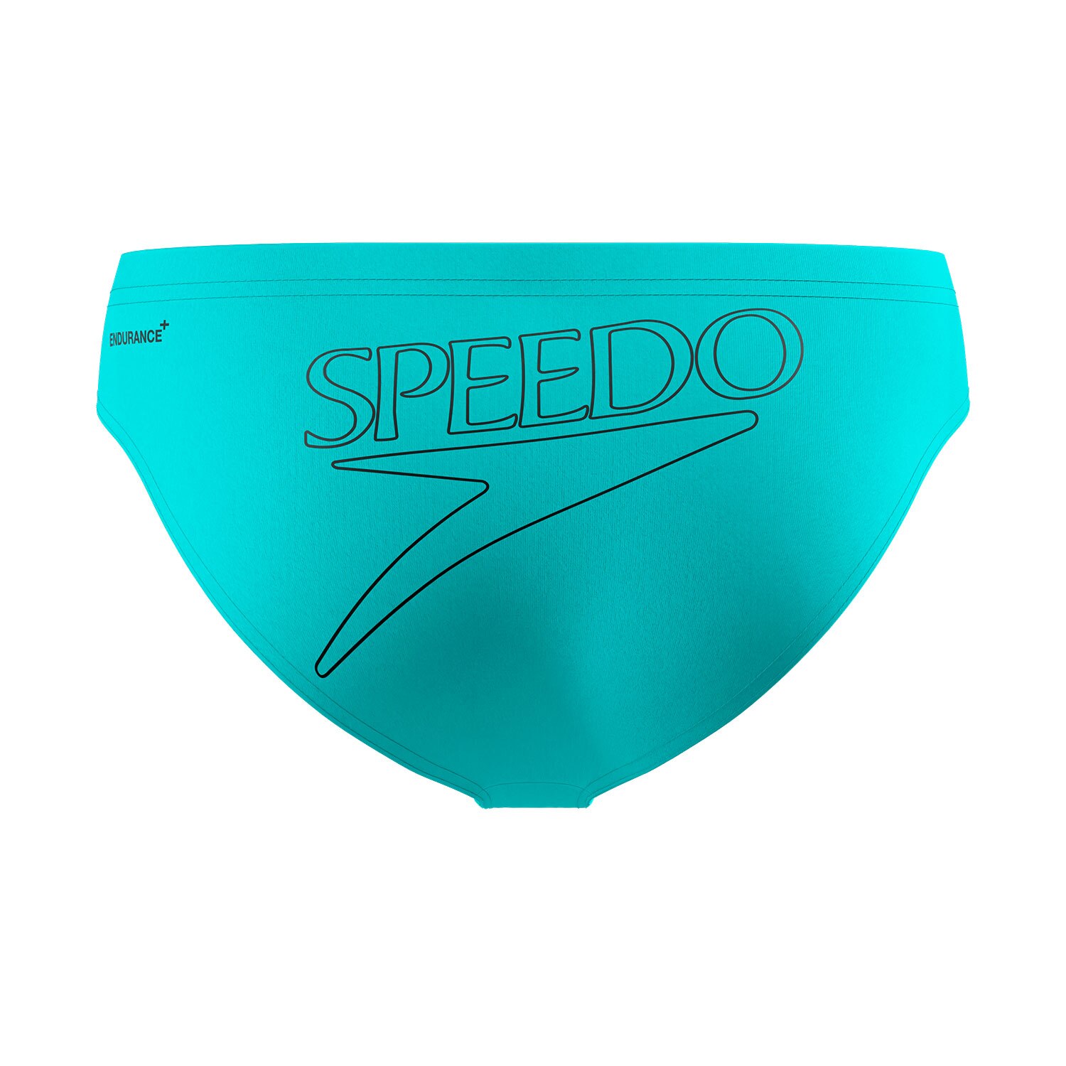 Bañador de natación para hombre Endurance+ Logo Brief 2.5" Speedo - Azul Turquesa Azul Turquesa-3