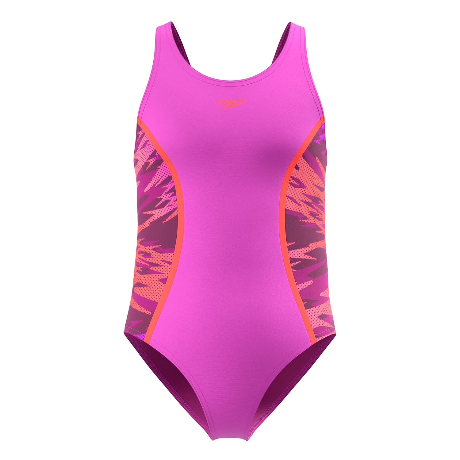 Speedo Bañador de natación para niñas Hyperboom Splice Muscleback Swimsuit Azul