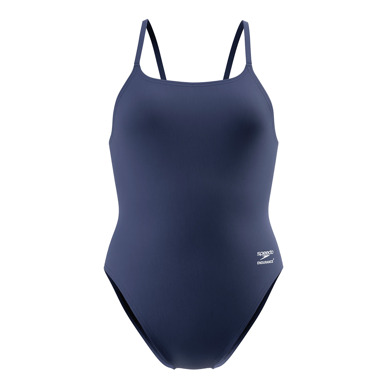 Speedo Bañador de natación para mujer Solid EnduranceX Strappy Back Azul marino