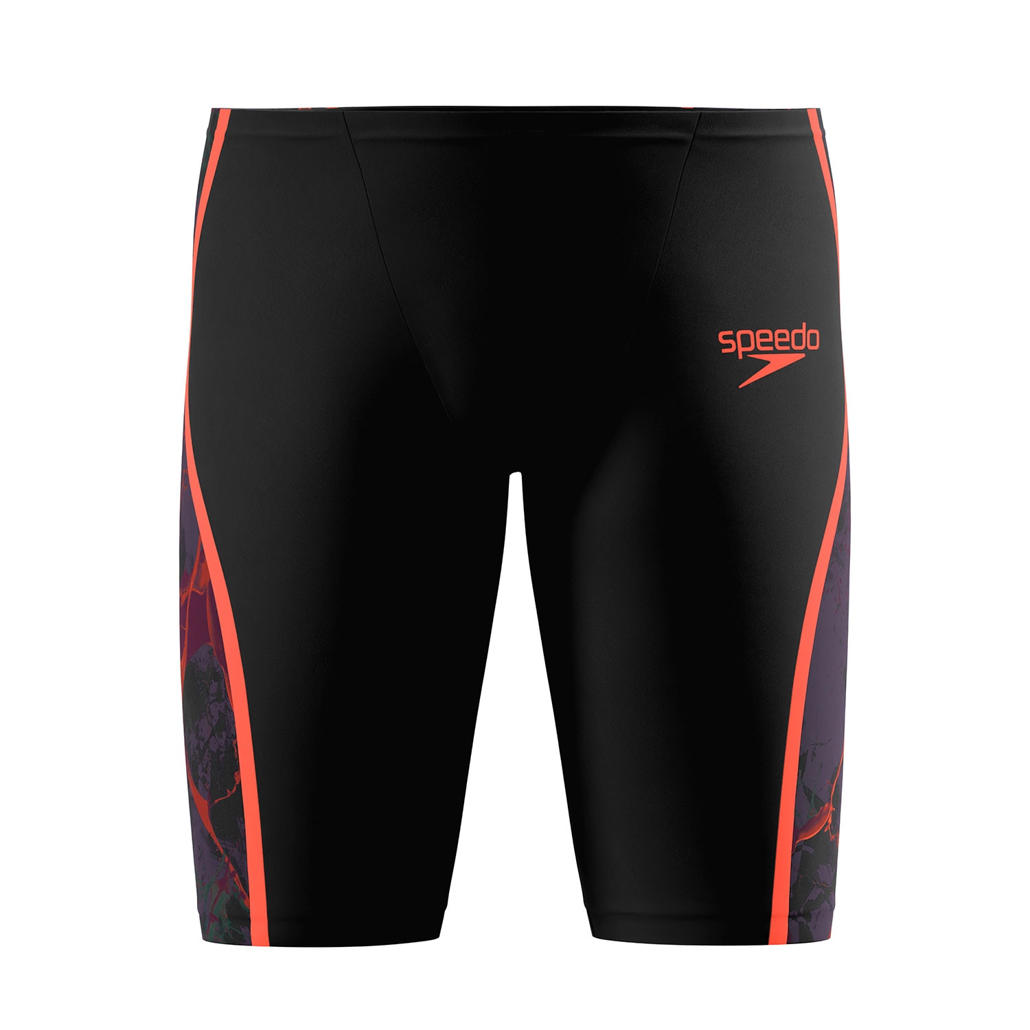 Speedo Bañador de natación para hombre Fastskin LZR Pure Intent 2.0 Printed Jammer Negro