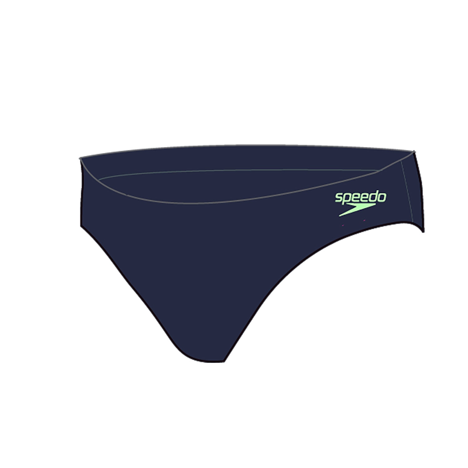 Bañador de natación para hombre Endurance+ Tech Panel Brief Speedo - Azul Azul-1