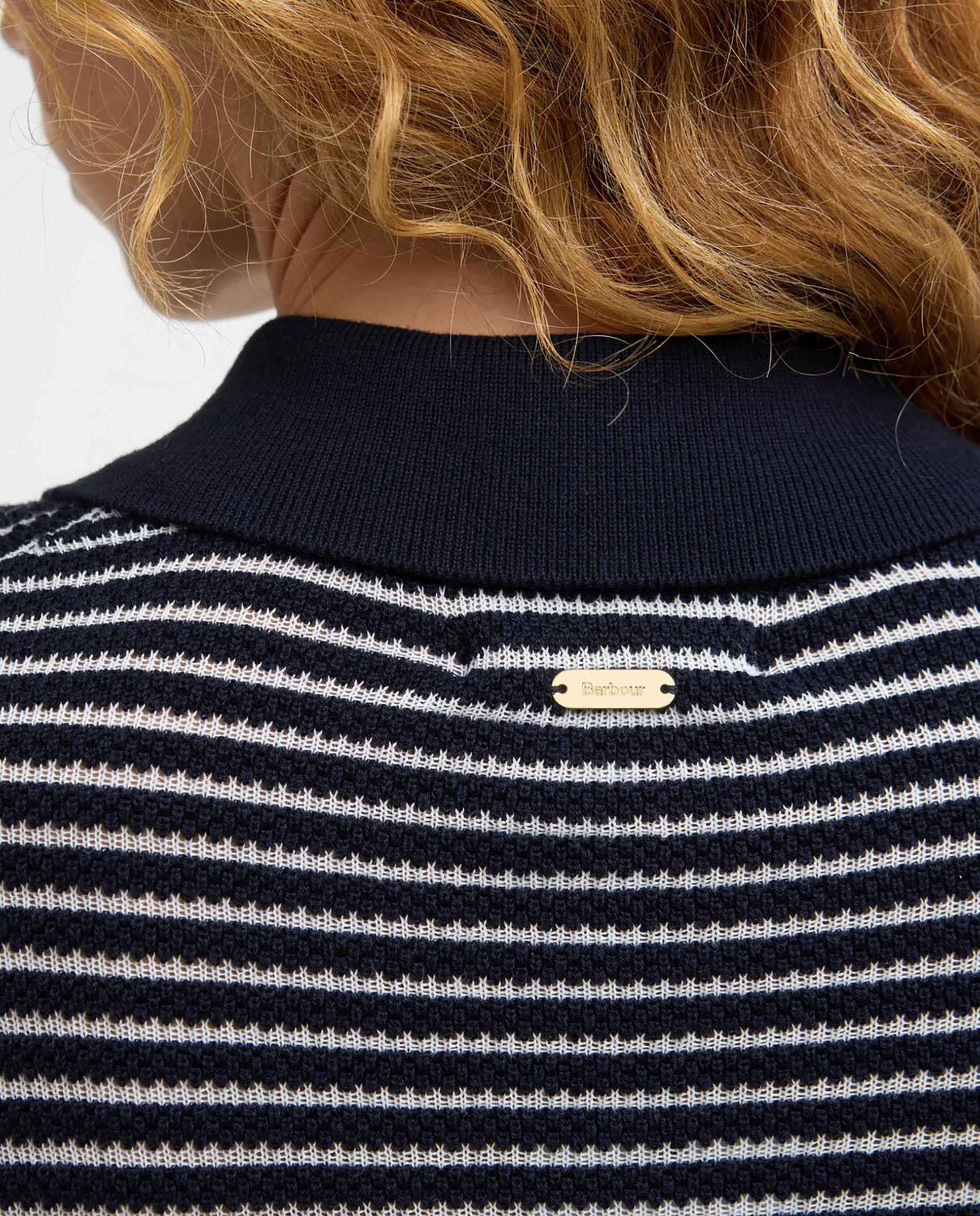 Jersey de mujer de manga larga y diseño de rayas - Barbour - Azul marino Azul marino-5