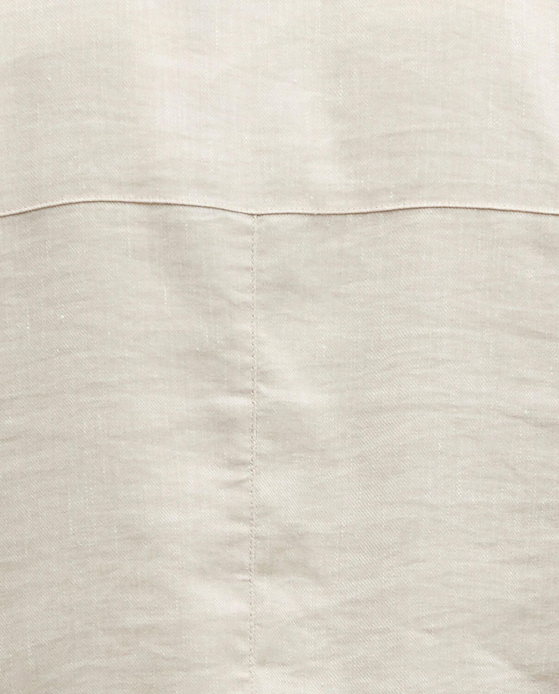 Sobrecamisa de mujer de corte holgado sin cuello y cierre de botones - Barbour - Maquillaje Maquillaje-6