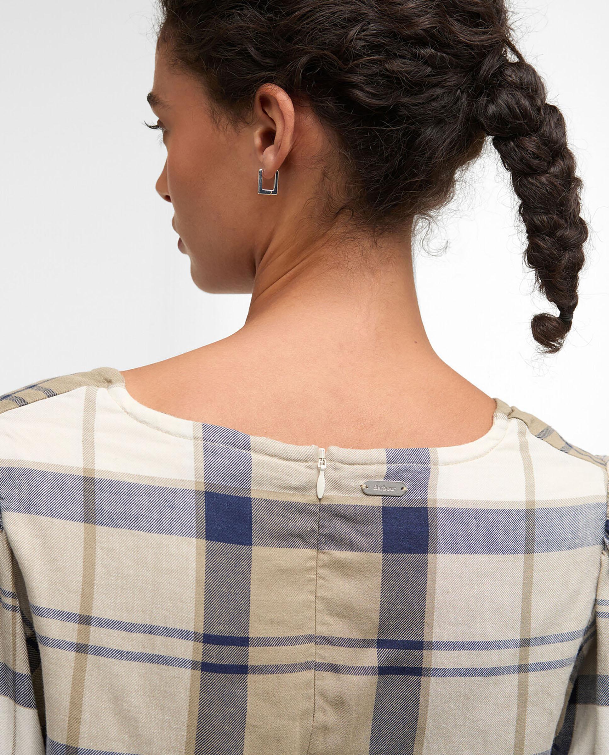 Camisa de mujer de cuello cuadrado y mangas abullonadas - Barbour - Multicolor Multicolor-5