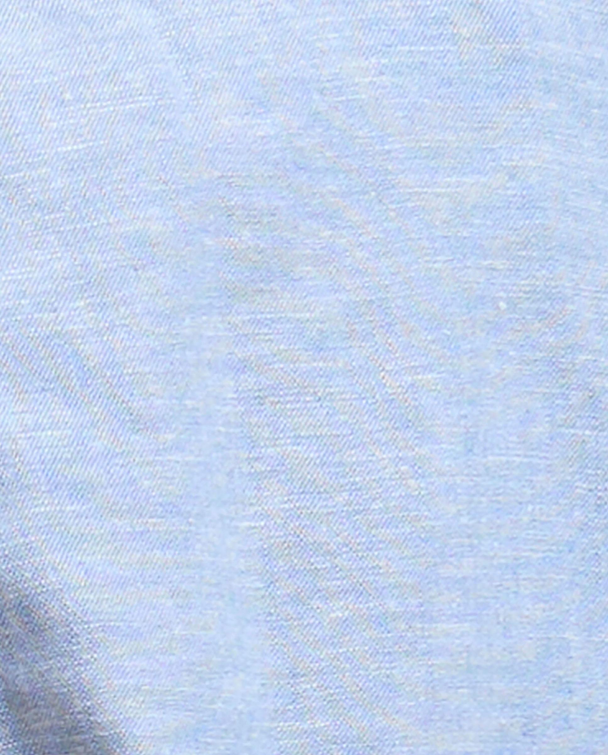 Blusa de mujer sin mangas con detalles de botones en los hombros - Barbour - Azul claro Azul claro-6