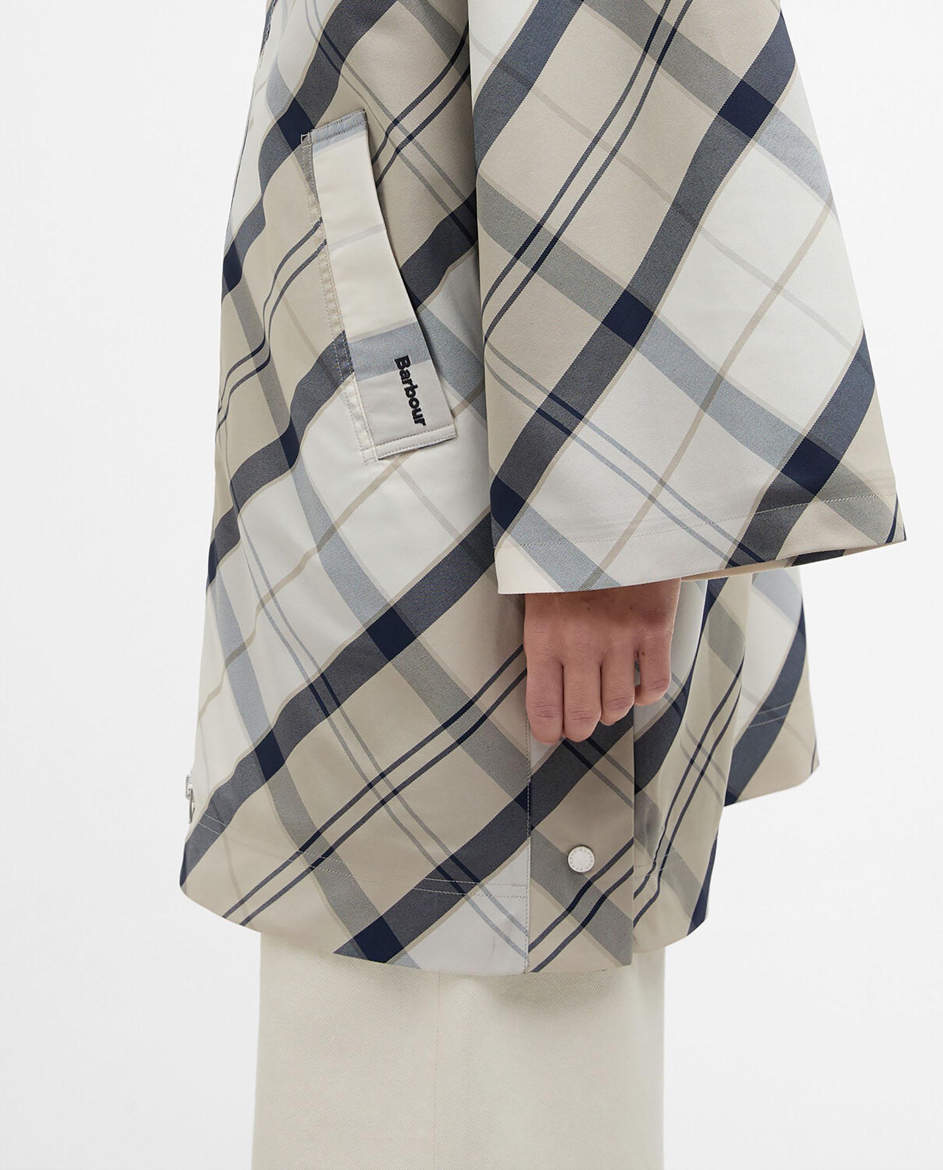 Poncho de mujer con una capucha integrada y aberturas laterales con tachuelas - Barbour - Multicolor Multicolor-5