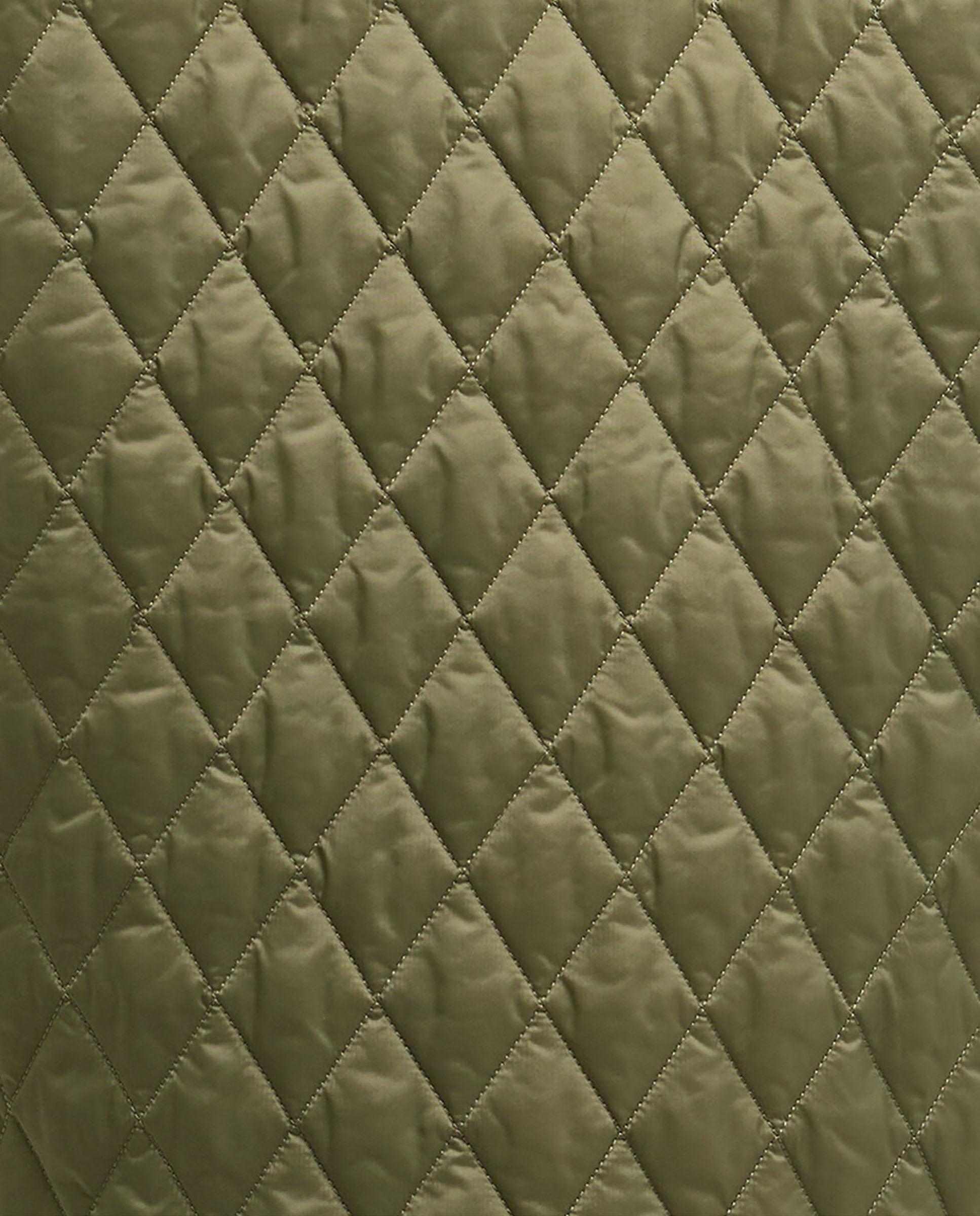 Abrigo acolchado de mujer con bolsillos de parche y cierre frontal con botones - Barbour - Verde Oliva Verde Oliva-8