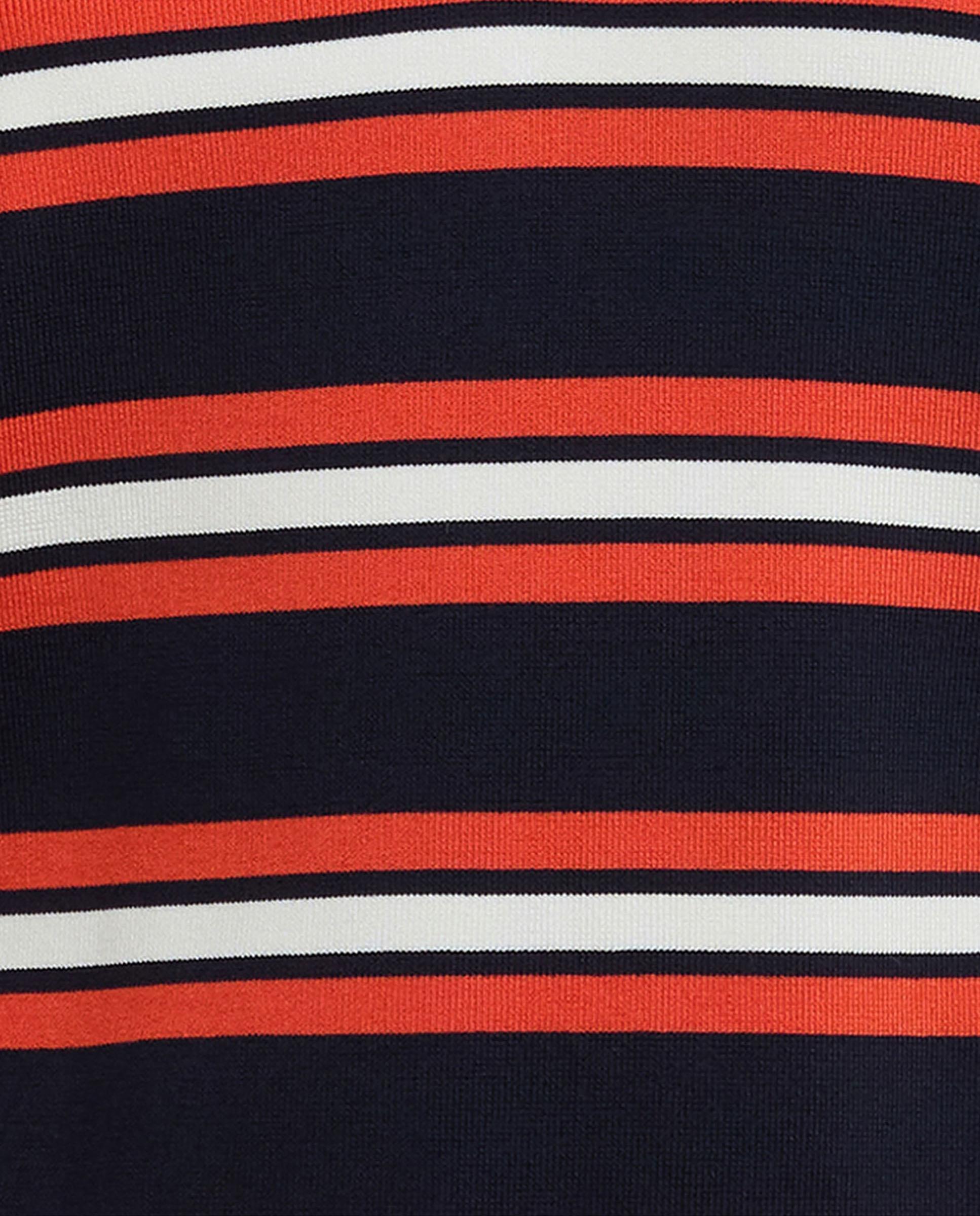 Polo de mujer con diseño de rayas y cuello camisa - Barbour - Azul marino Azul marino-6