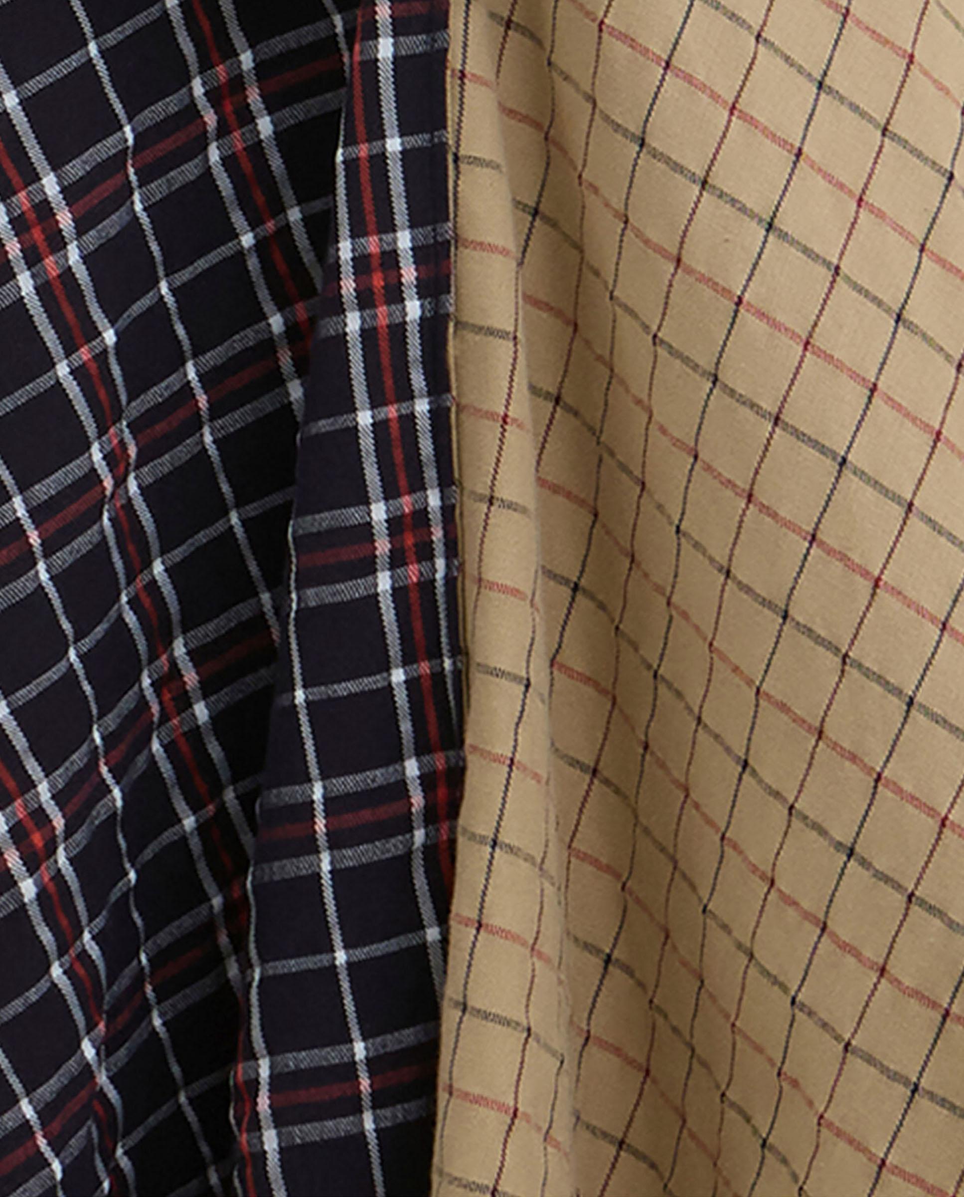 Falda midi de corte asimétrico y estampado geométrico - Barbour - Multicolor Multicolor-6