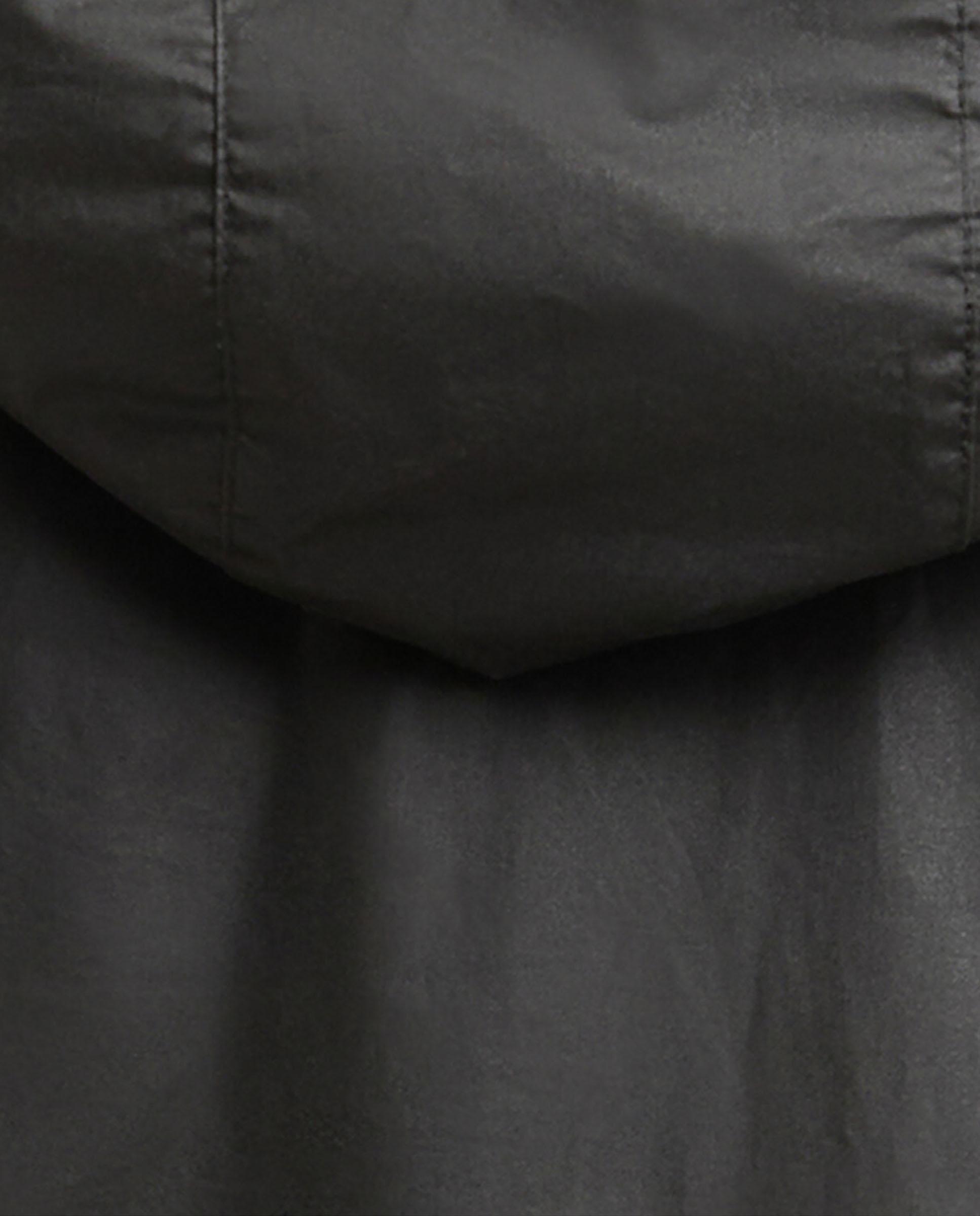 Chaqueta de mujer con múltiples bolsillos y capucha desmontable - Barbour - Negro / Naranja Negro / Naranja-6