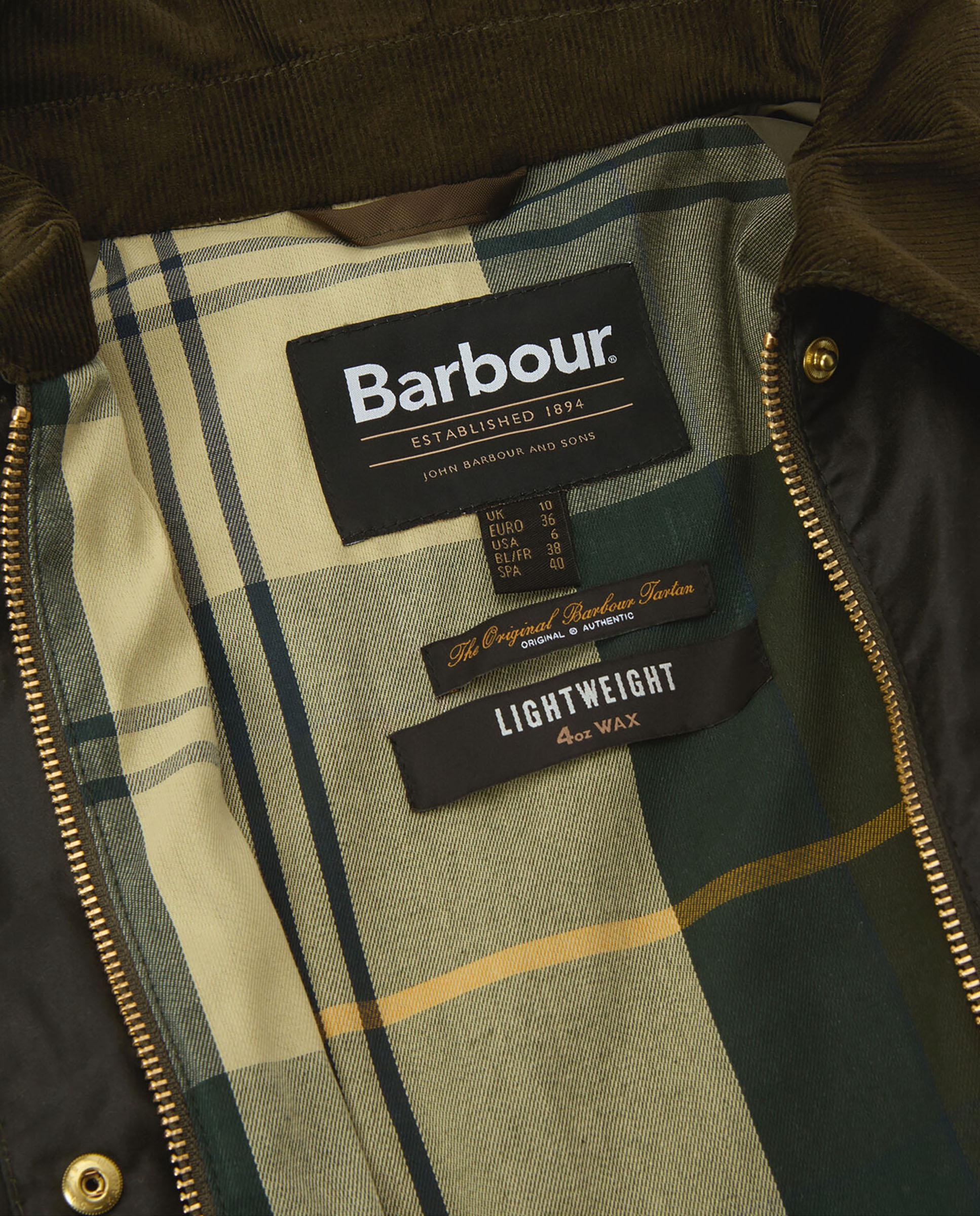 Cazadora Biker de mujer con múltiples bolsillos y capucha desmontable - Barbour - Verde oscuro Verde oscuro-7