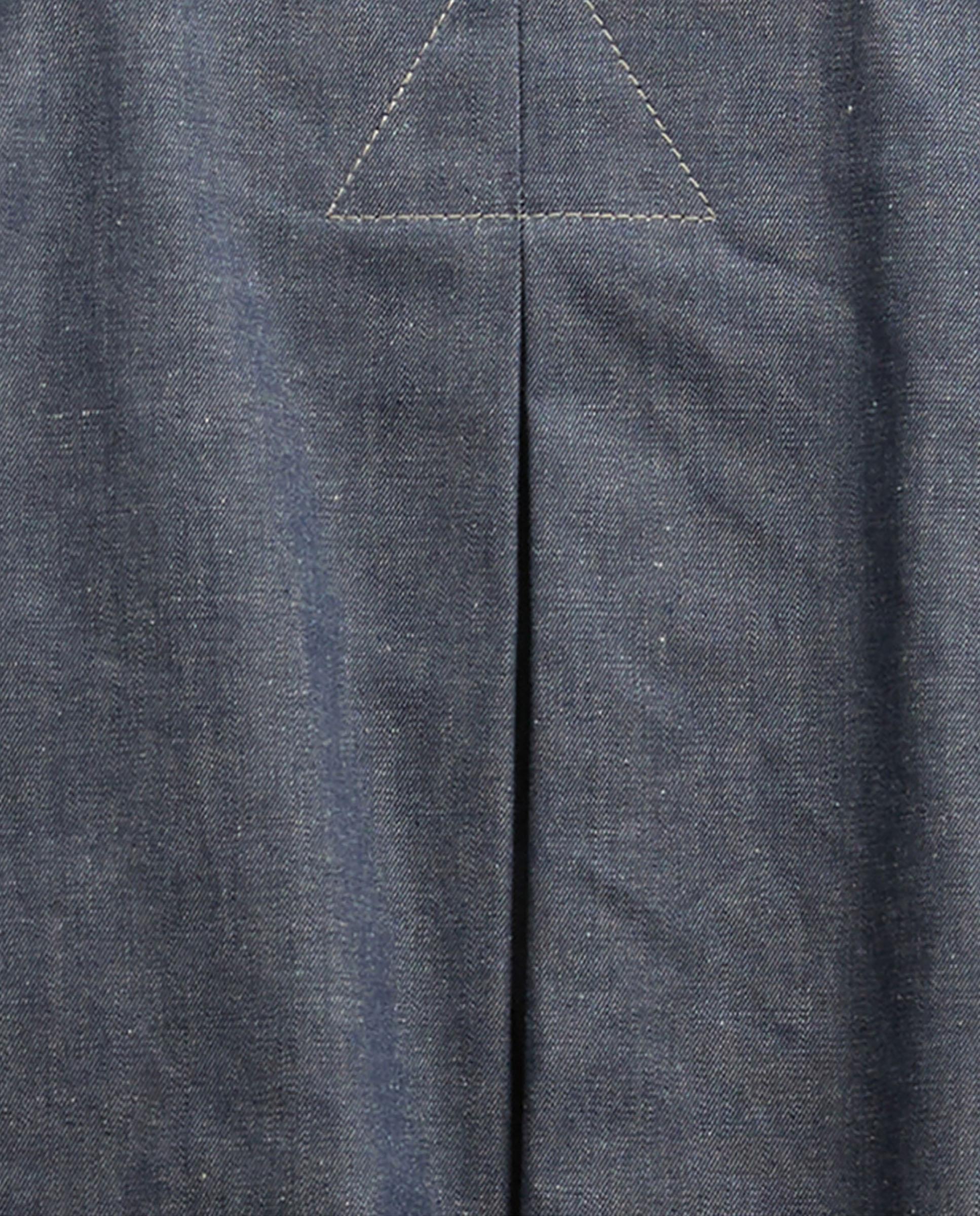 Cazadora de mujer vaquera con cierre de cremallera y bolsillos laterales - Barbour - Azul marino Azul marino-8