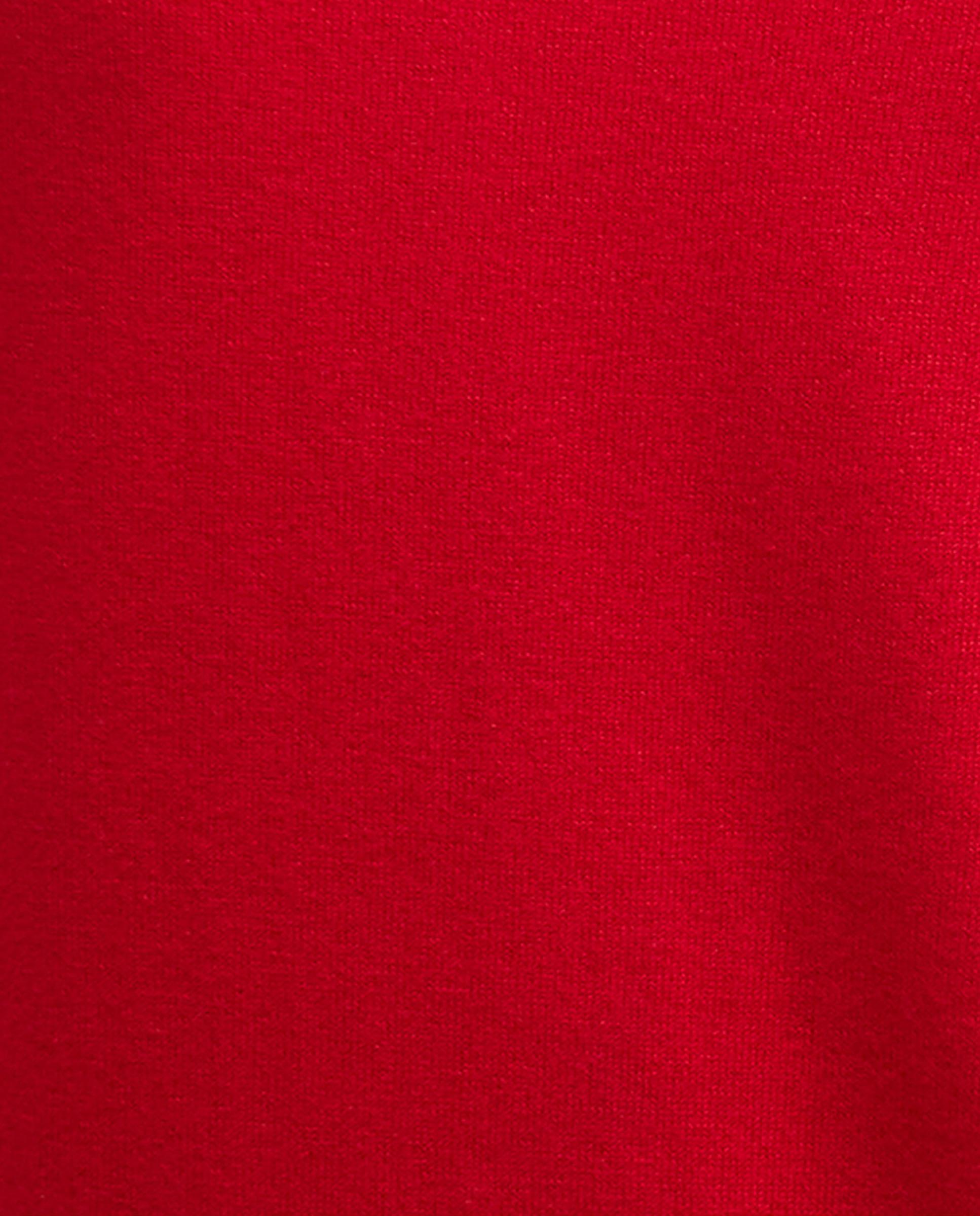 Jersey de mujer de manga larga y cuello redondo - Barbour - Rojo Rojo-5