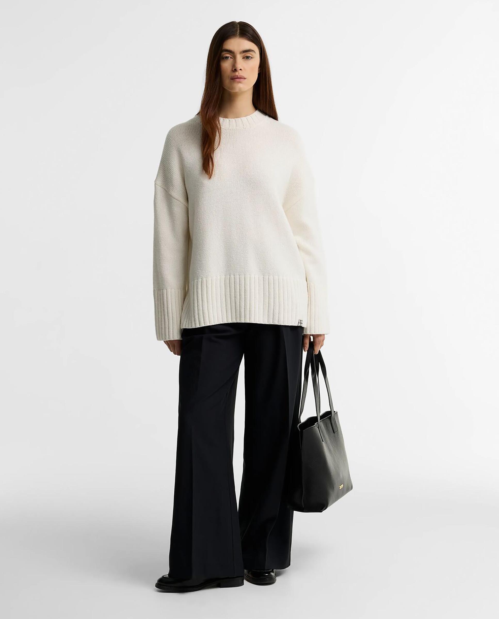Jersey de mujer gaia de cuello redondo - Barbour - Natural Natural-2
