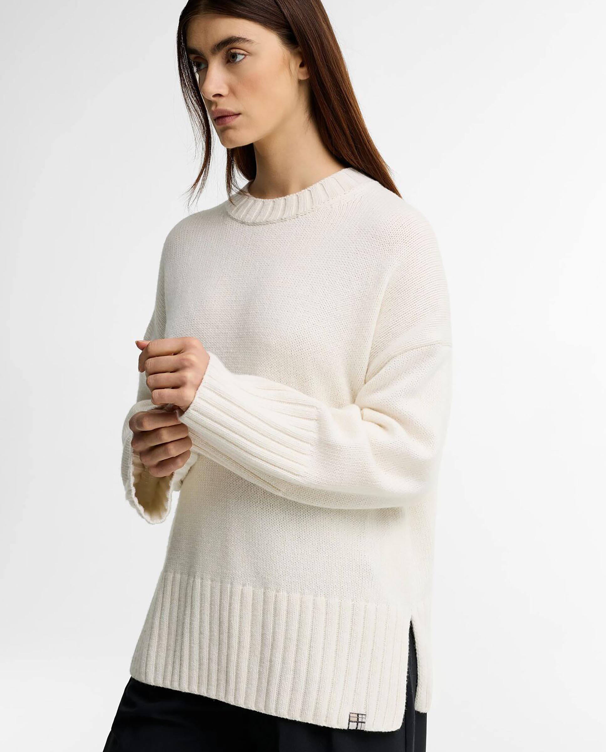Jersey de mujer gaia de cuello redondo - Barbour - Natural Natural-4
