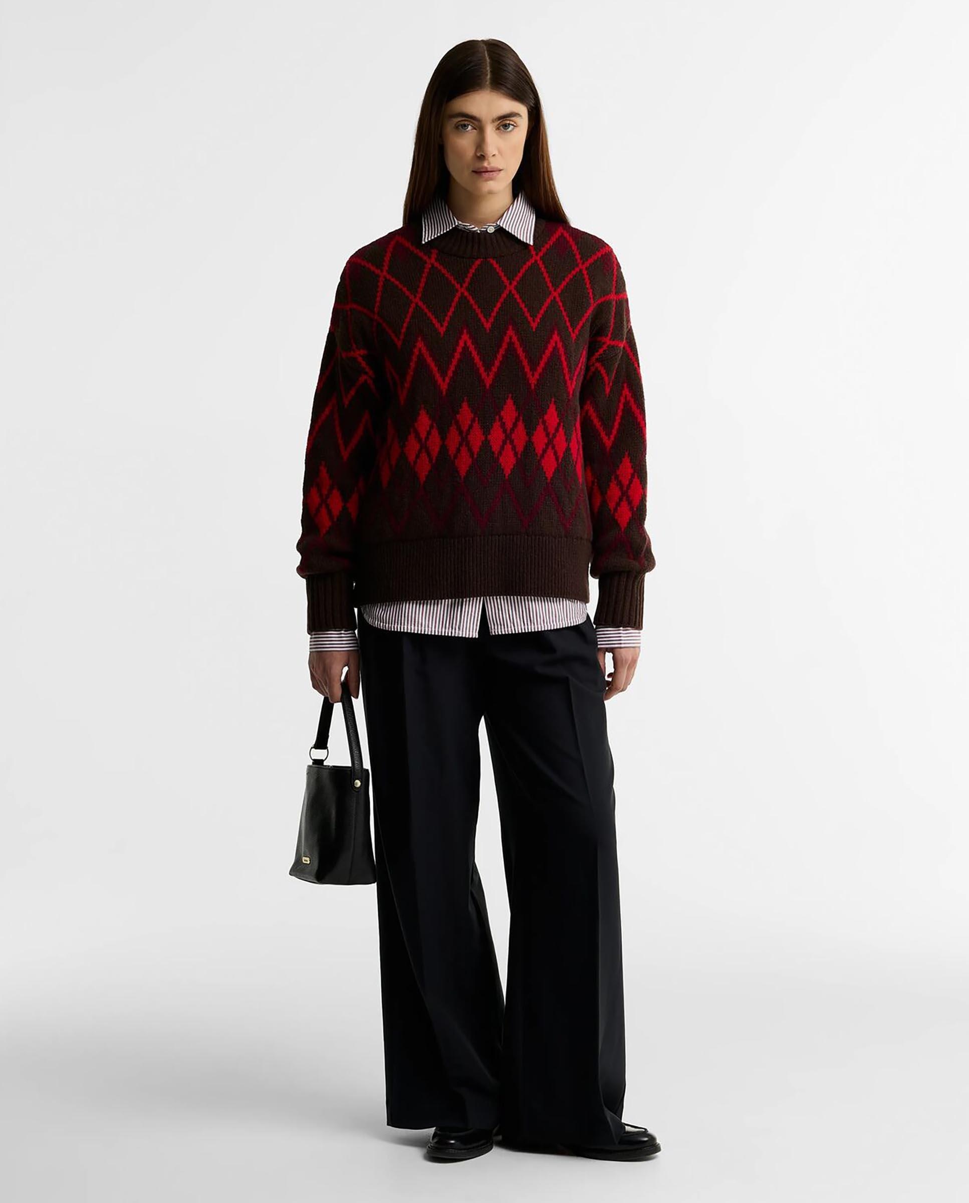 Imagen 2 de Jersey de mujer adina fairisle con mezcla de lana - Barbour - Multicolor Multicolor