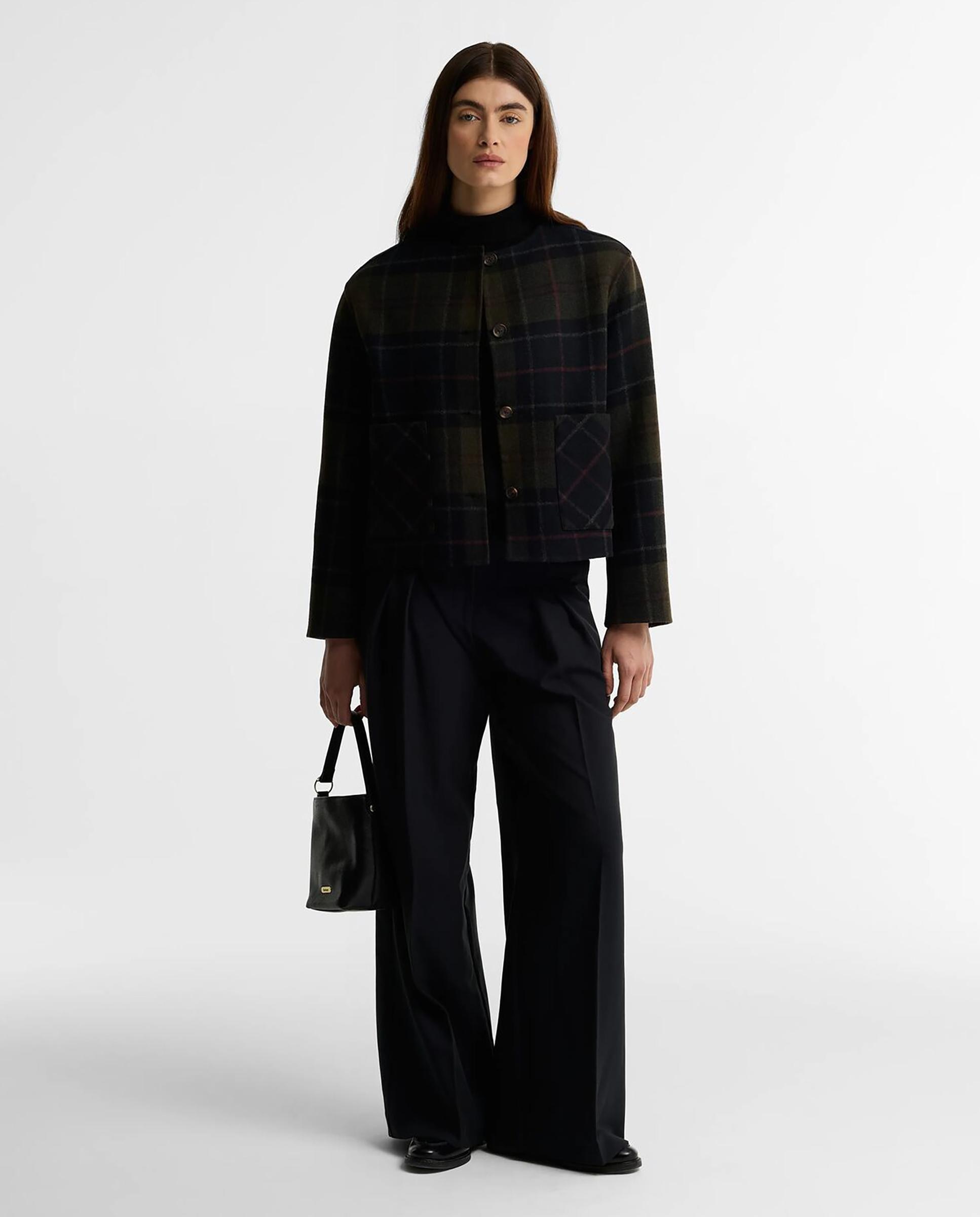 Imagen 2 de Sobrecamisa de mujer de lana marlow tartan con bolsillos delanteros - Barbour - Multicolor Multicolor