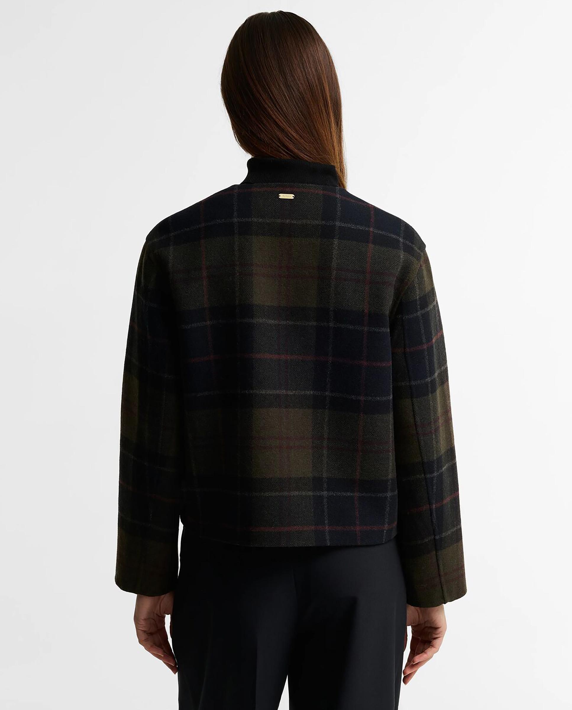 Imagen 3 de Sobrecamisa de mujer de lana marlow tartan con bolsillos delanteros - Barbour - Multicolor Multicolor