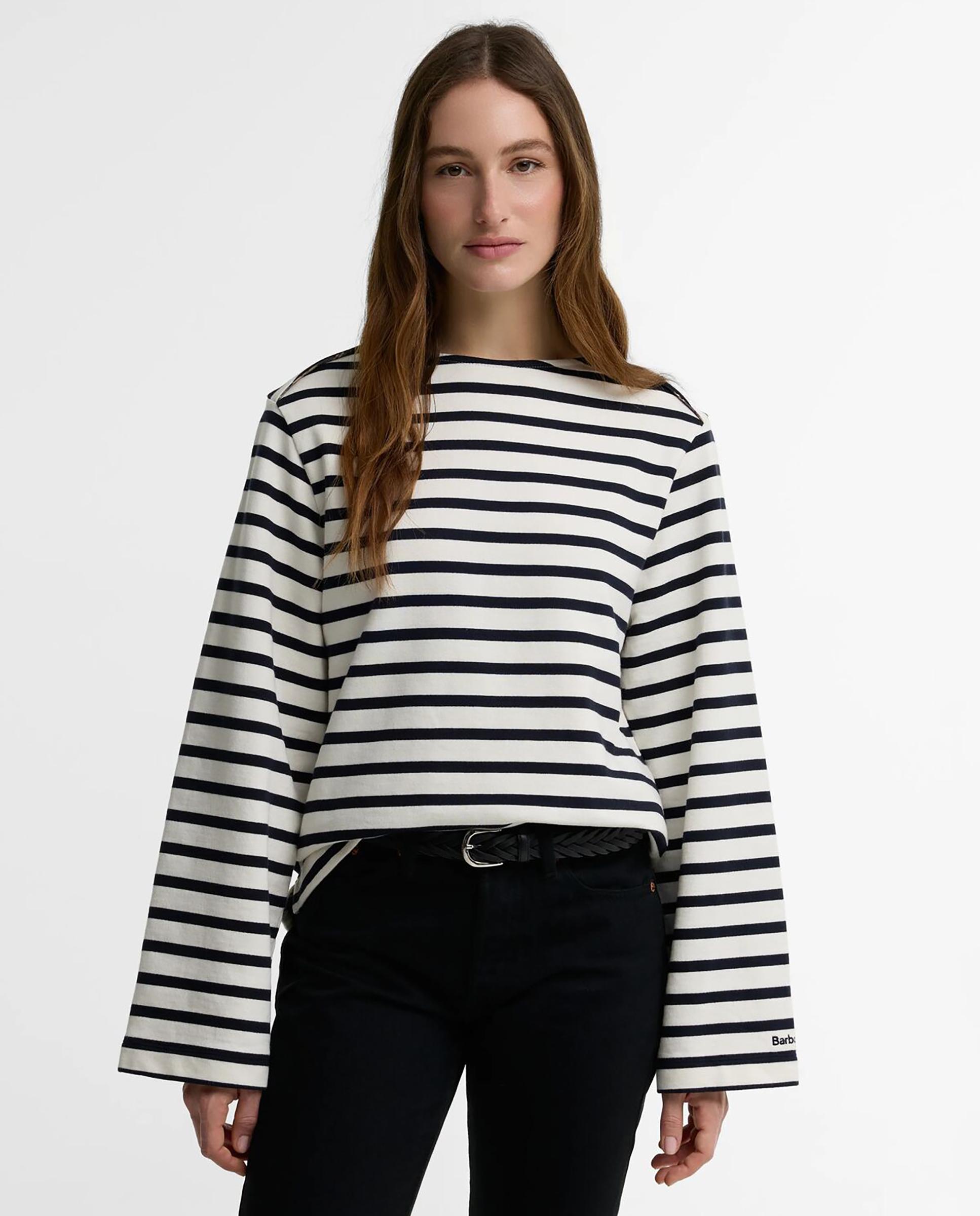 Camiseta de mujer de manga larga a rayas amryn - Barbour - Multicolor Multicolor-1