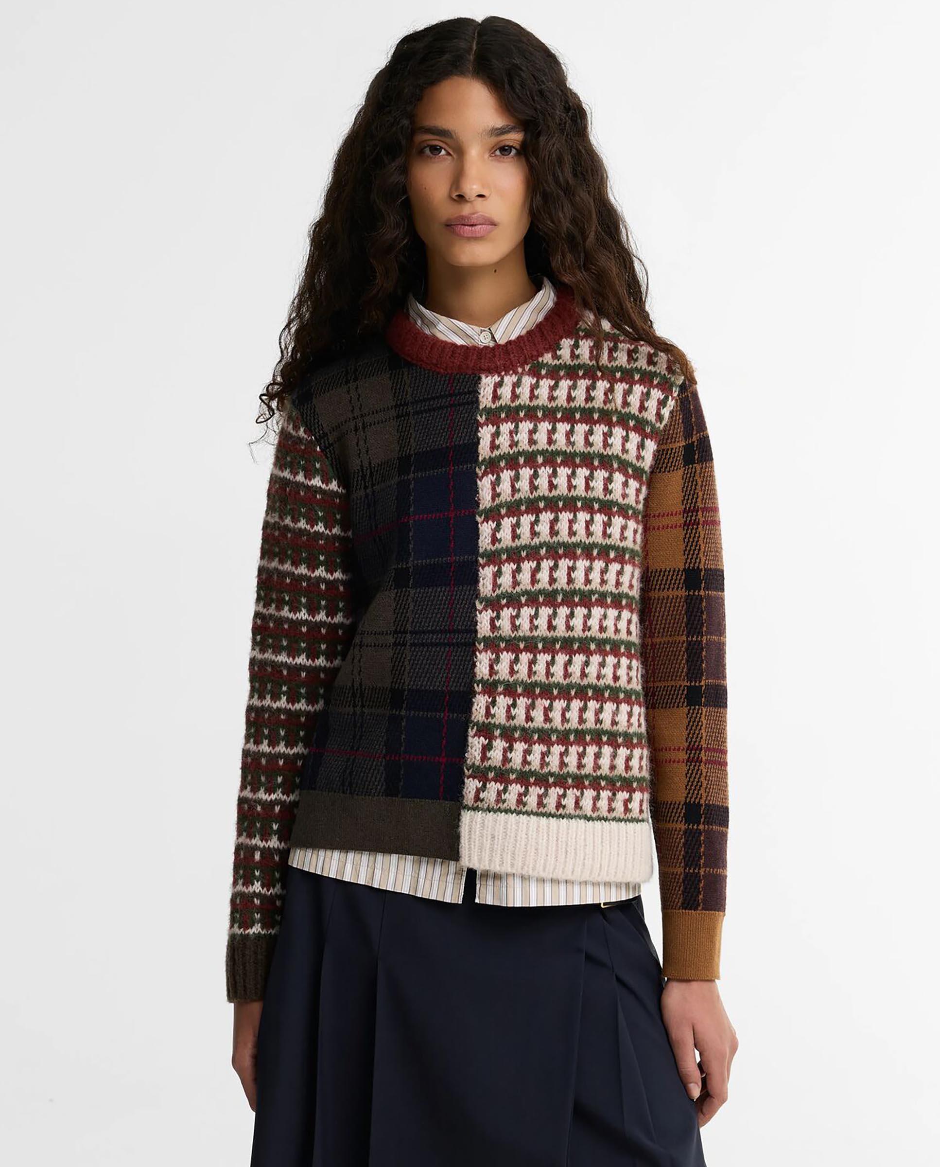 Imagen 1 de Jersey de mujer ashford de cuello redondo Multicolor