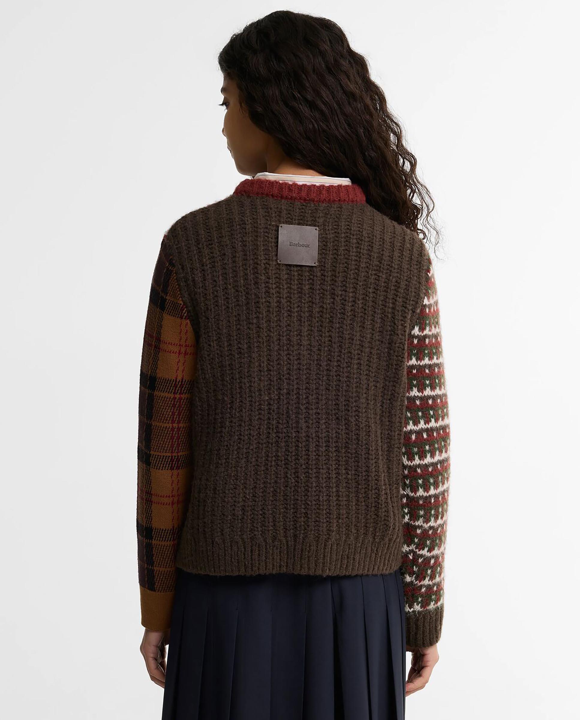 Imagen 3 de Jersey de mujer ashford de cuello redondo - Barbour - Multicolor Multicolor