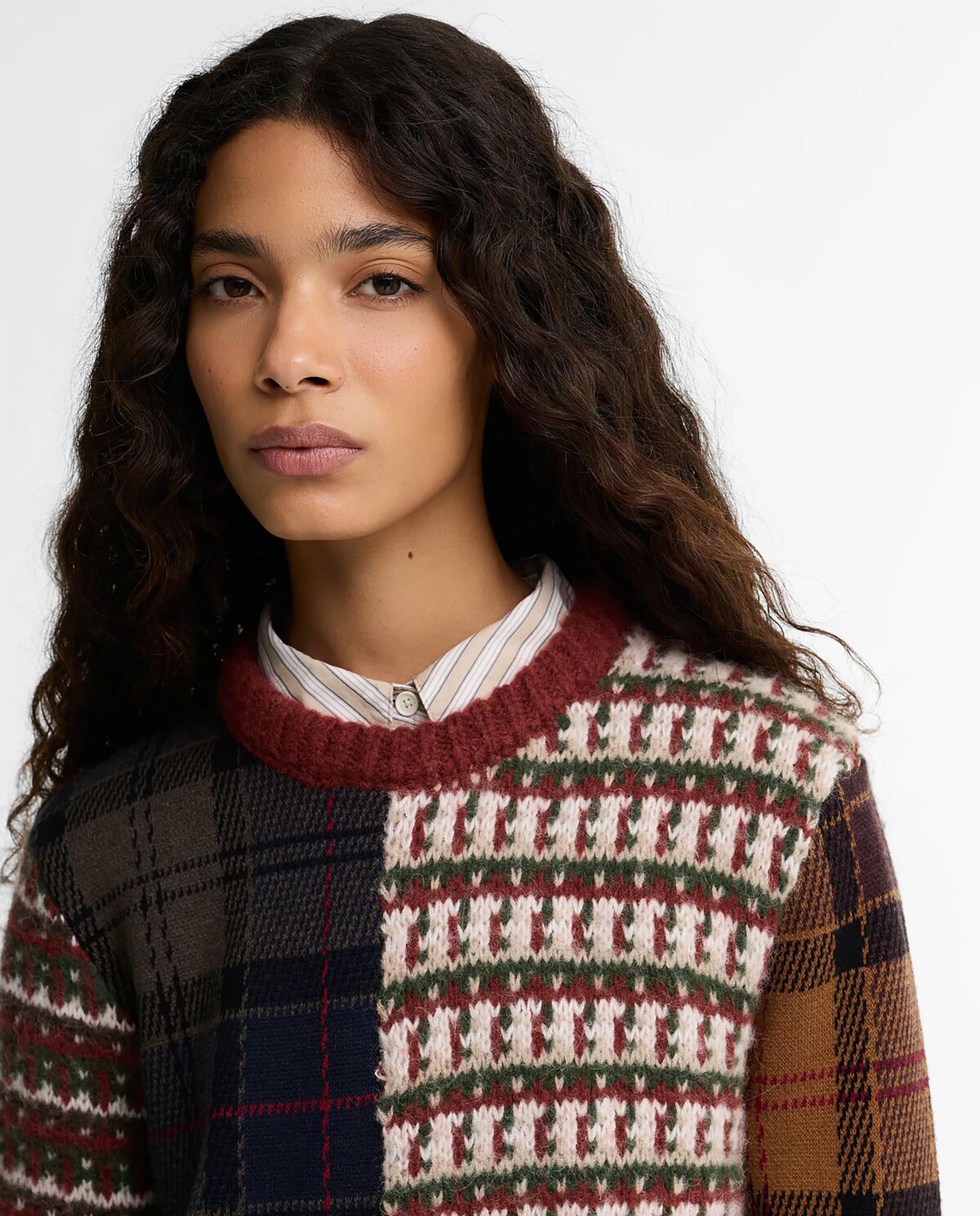 Imagen 4 de Jersey de mujer ashford de cuello redondo - Barbour - Multicolor Multicolor
