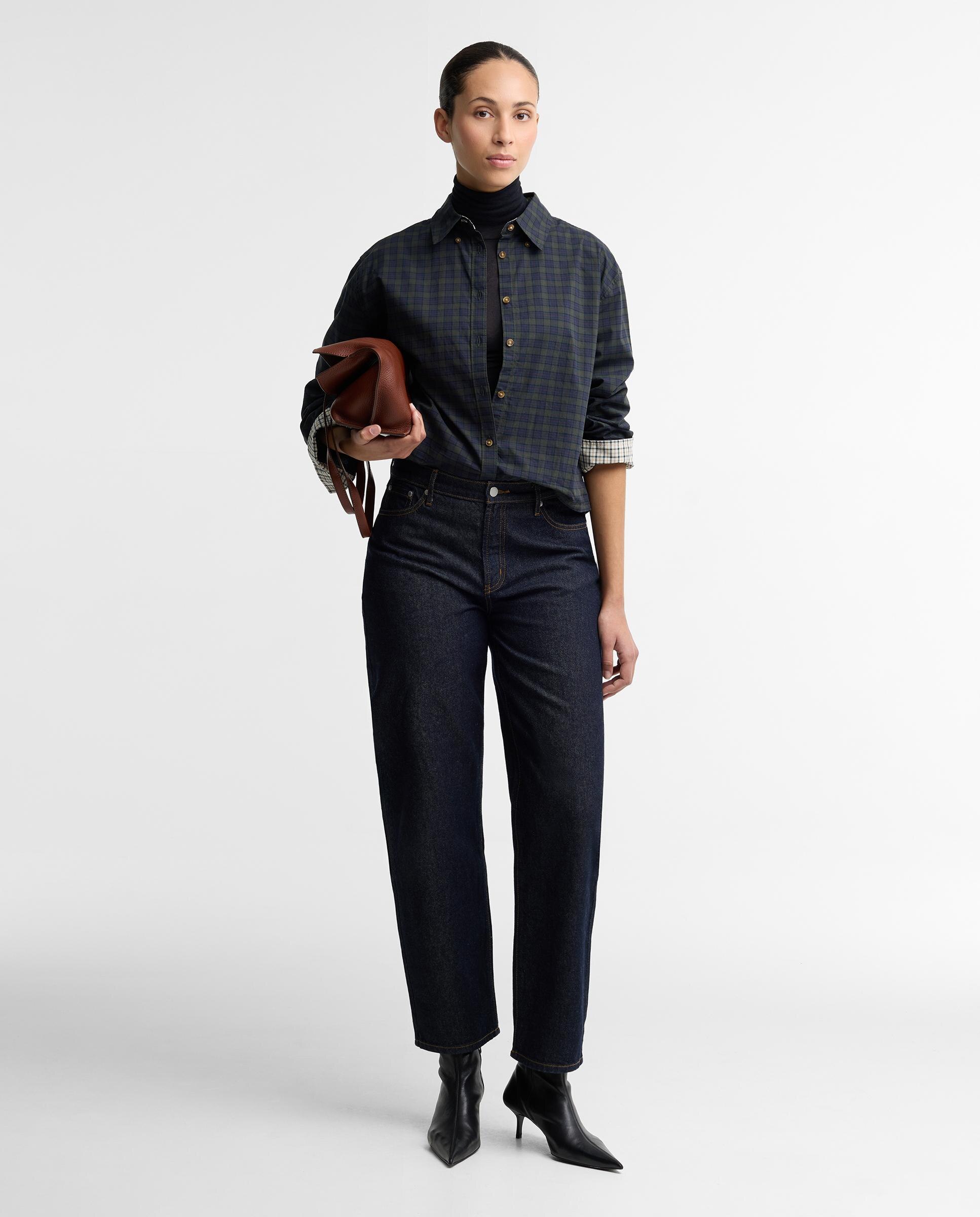 Camisa de mujer ravenshill con logotipo - Barbour - Marrón Marrón-3