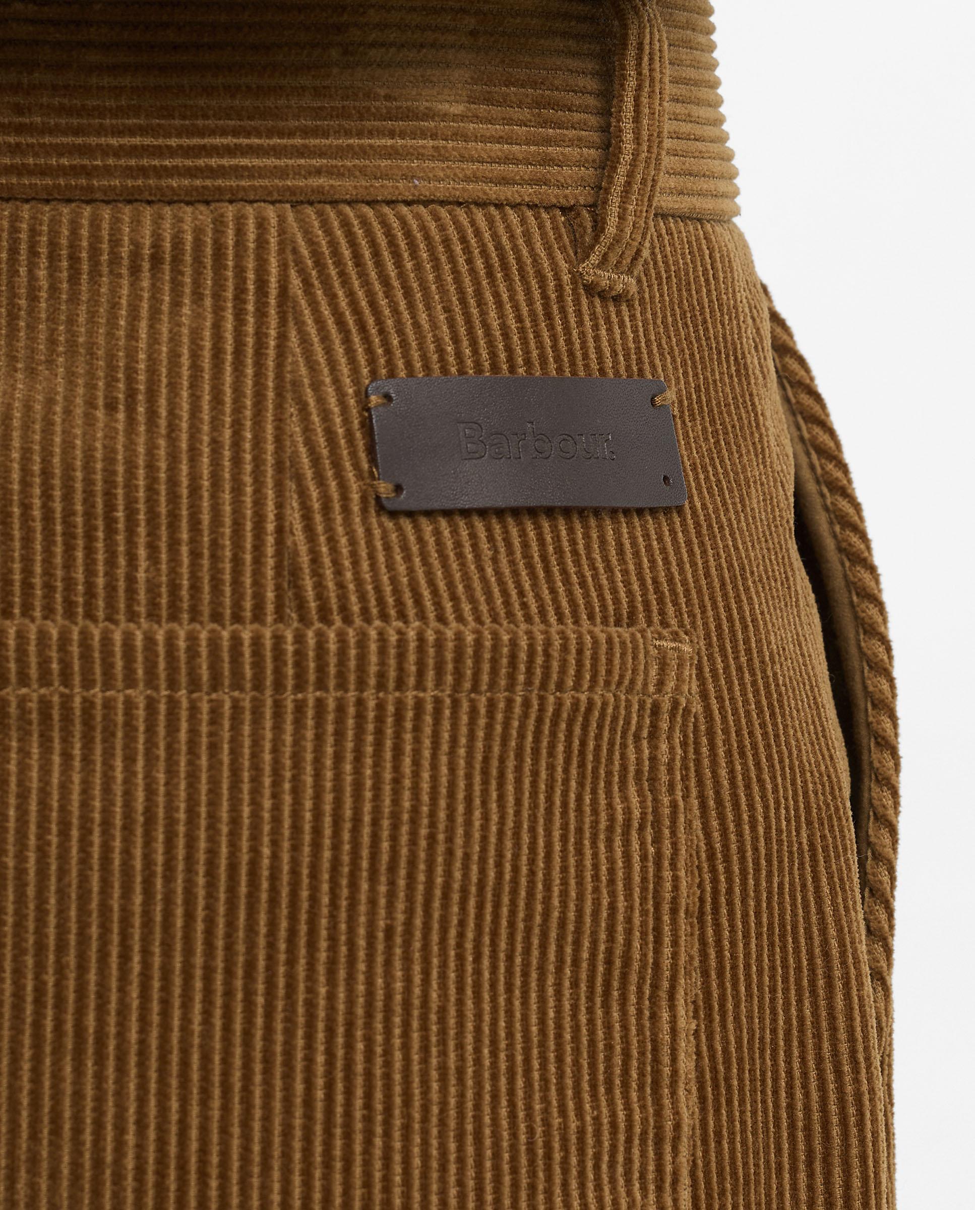 Pantalones de mujer acampanados emmy cord de pana - Barbour - Marrón Marrón-5