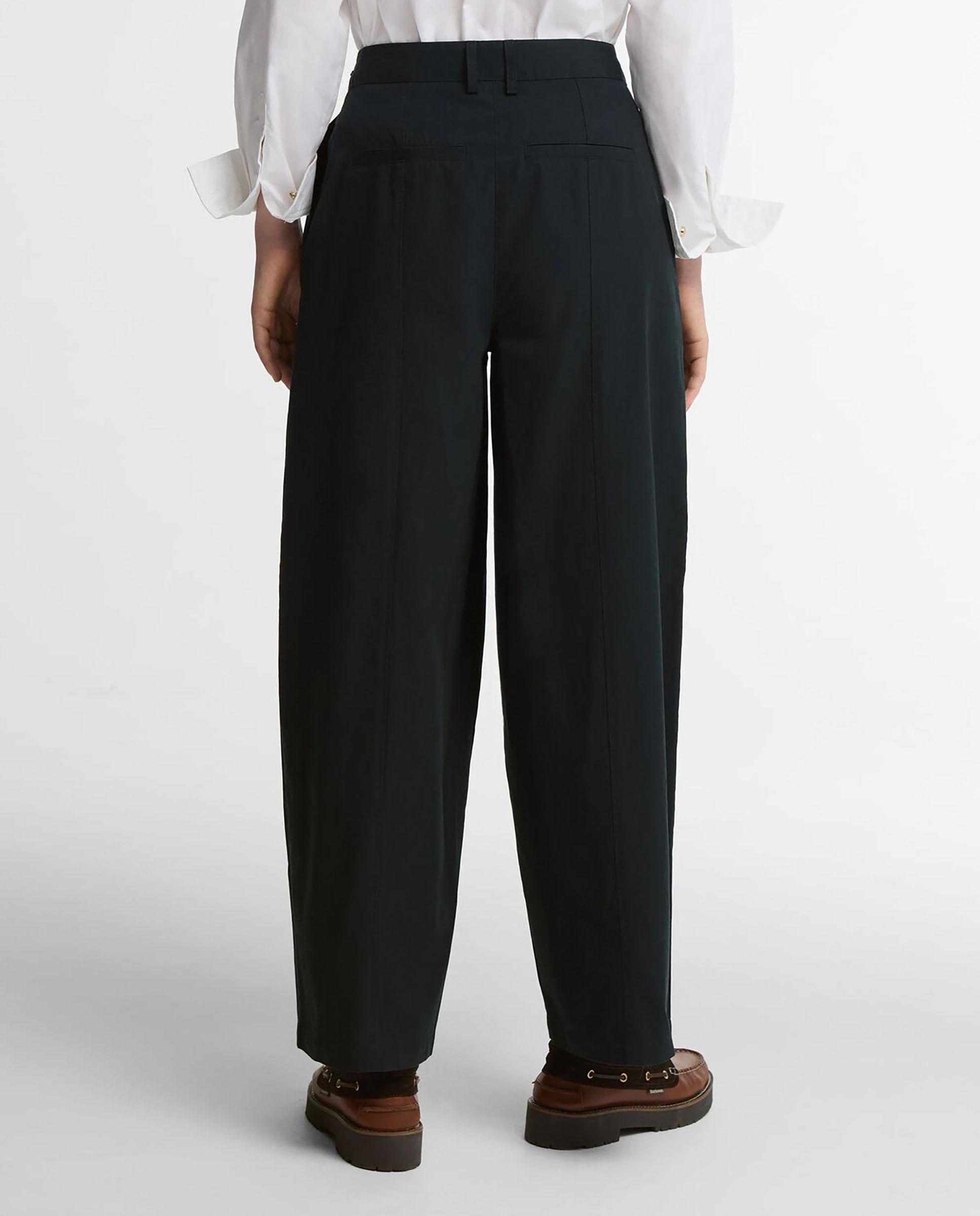 Imagen 3 de Pantalones anchos de mujer glynis - Barbour - Negro Negro