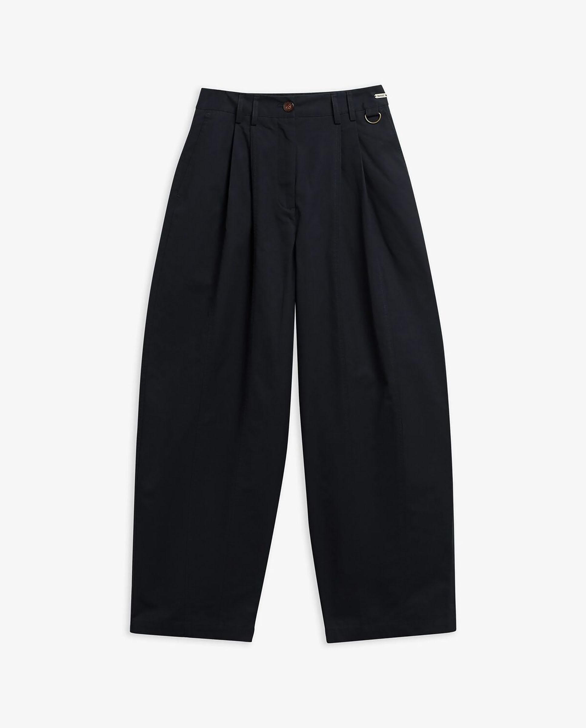Imagen 5 de Pantalones anchos de mujer glynis - Barbour - Negro Negro