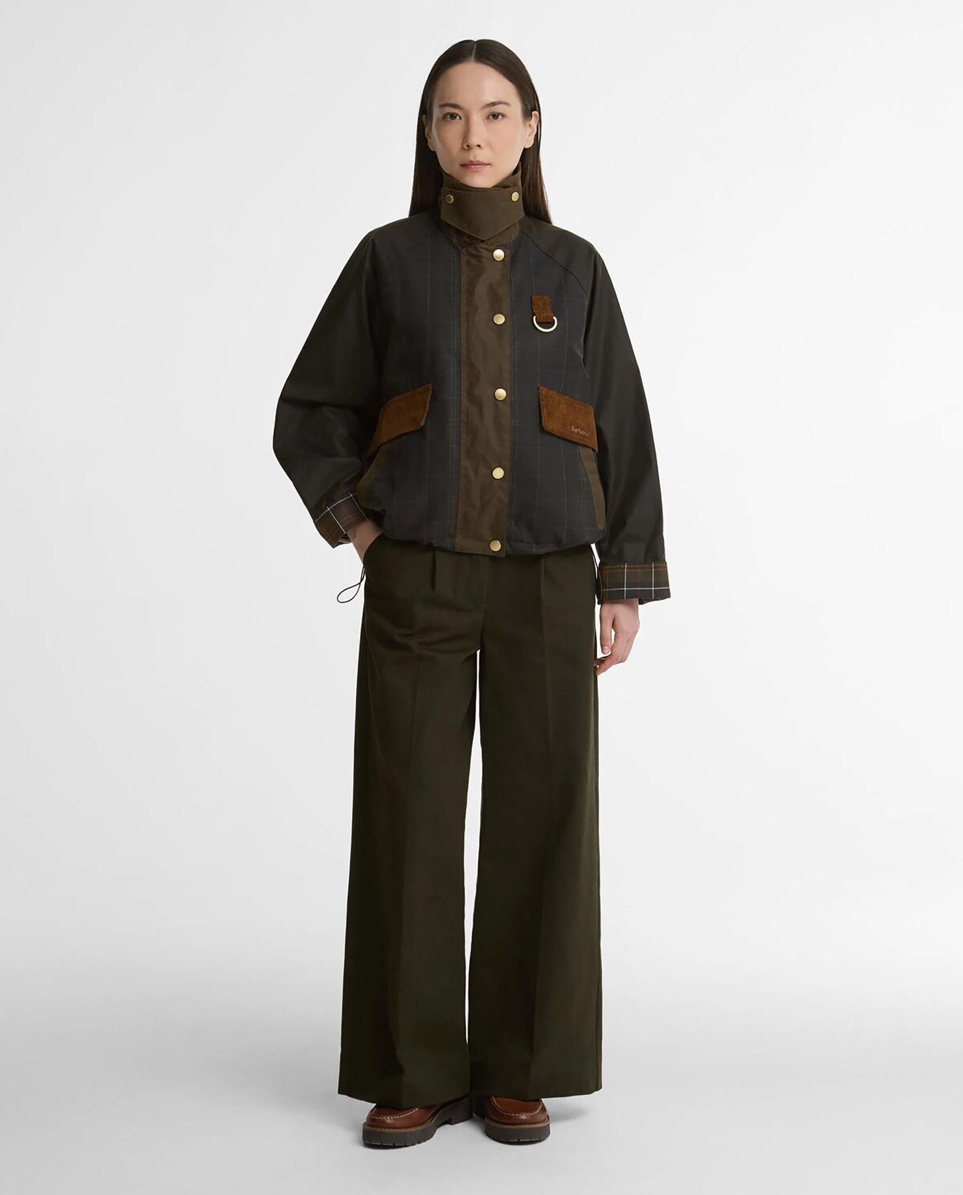 Imagen 2 de Chaqueta de mujer encerada irene con cuello de pana - Barbour - Multicolor Multicolor