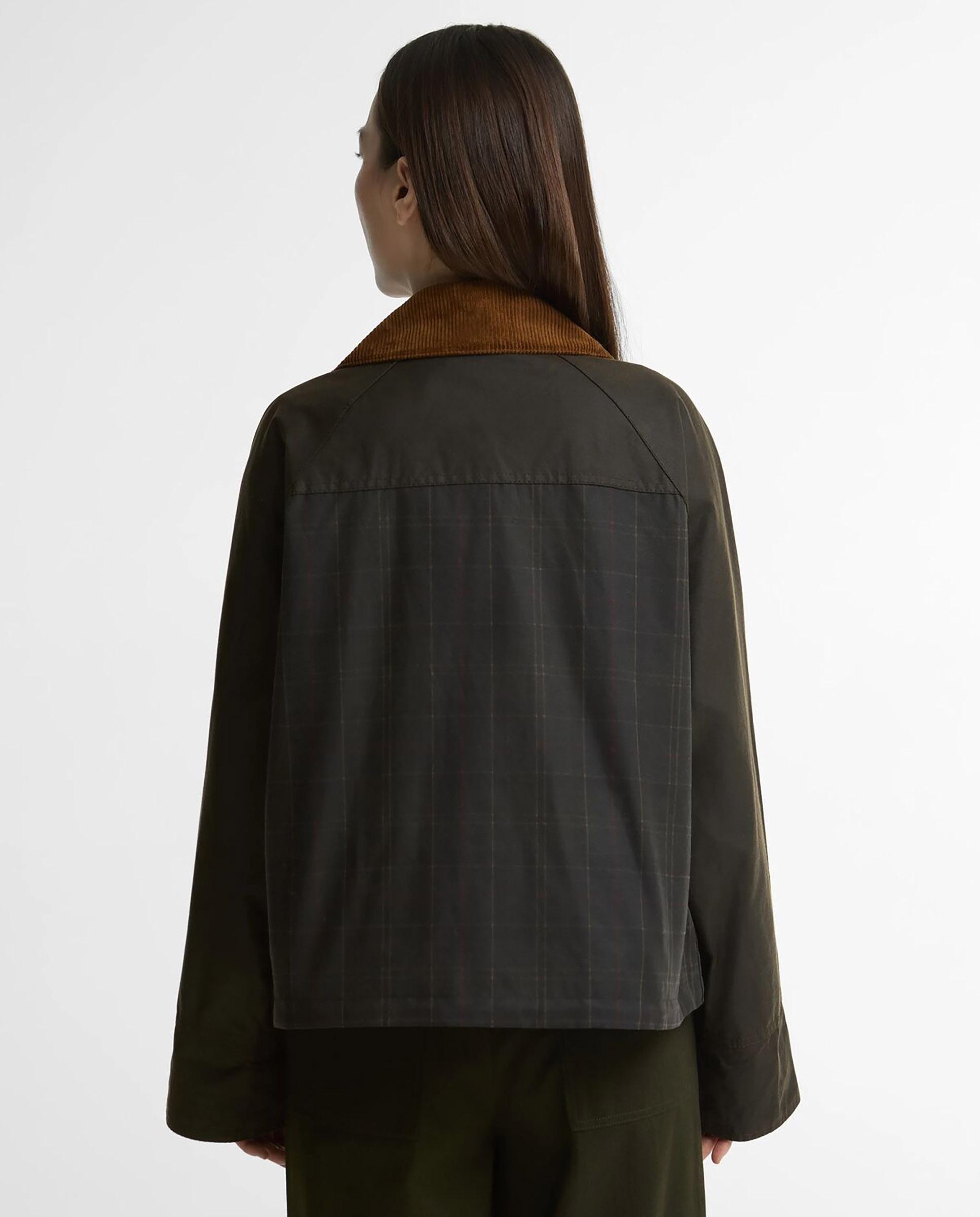 Imagen 3 de Chaqueta de mujer encerada irene con cuello de pana - Barbour - Multicolor Multicolor