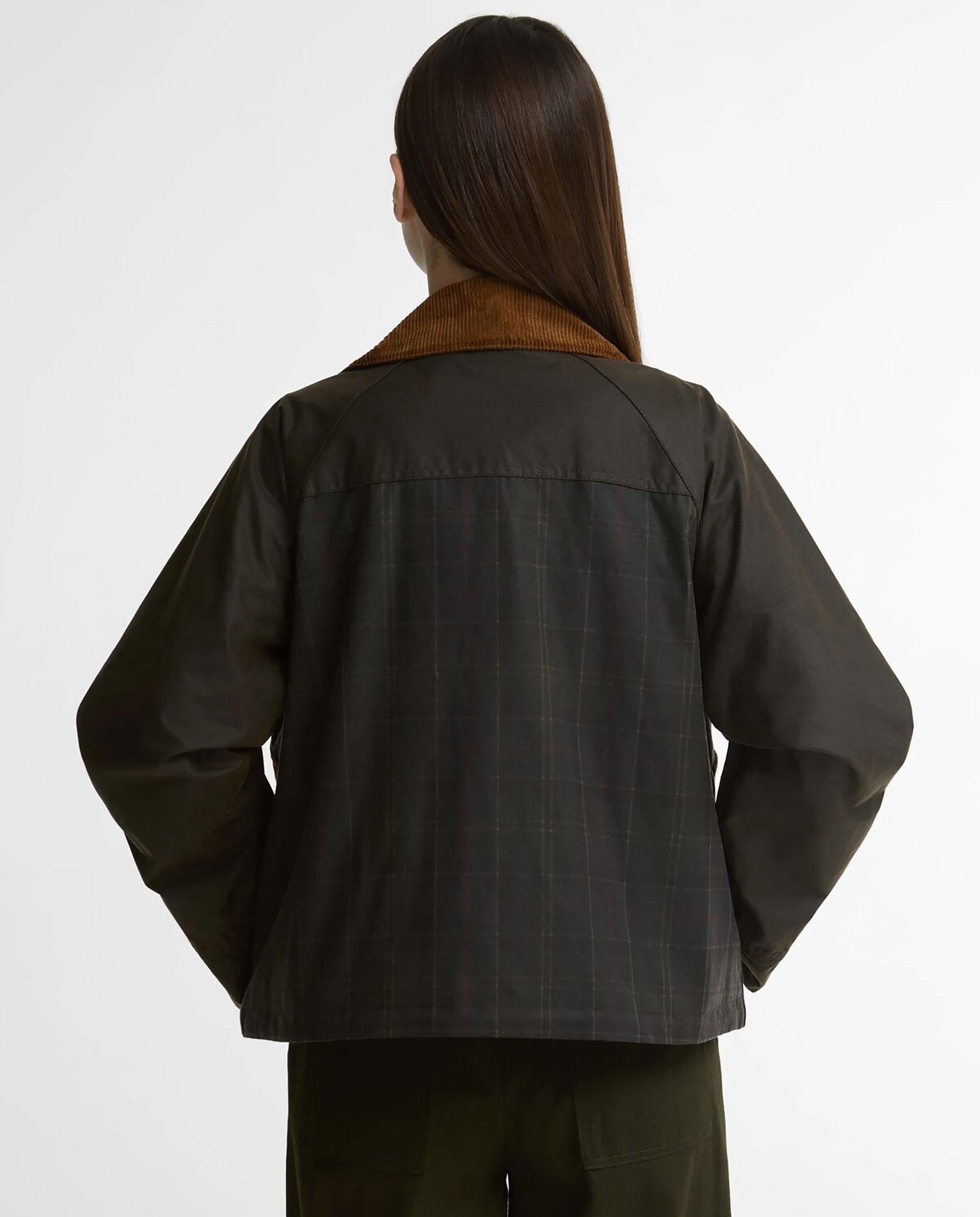 Imagen 5 de Chaqueta de mujer encerada irene con cuello de pana - Barbour - Multicolor Multicolor