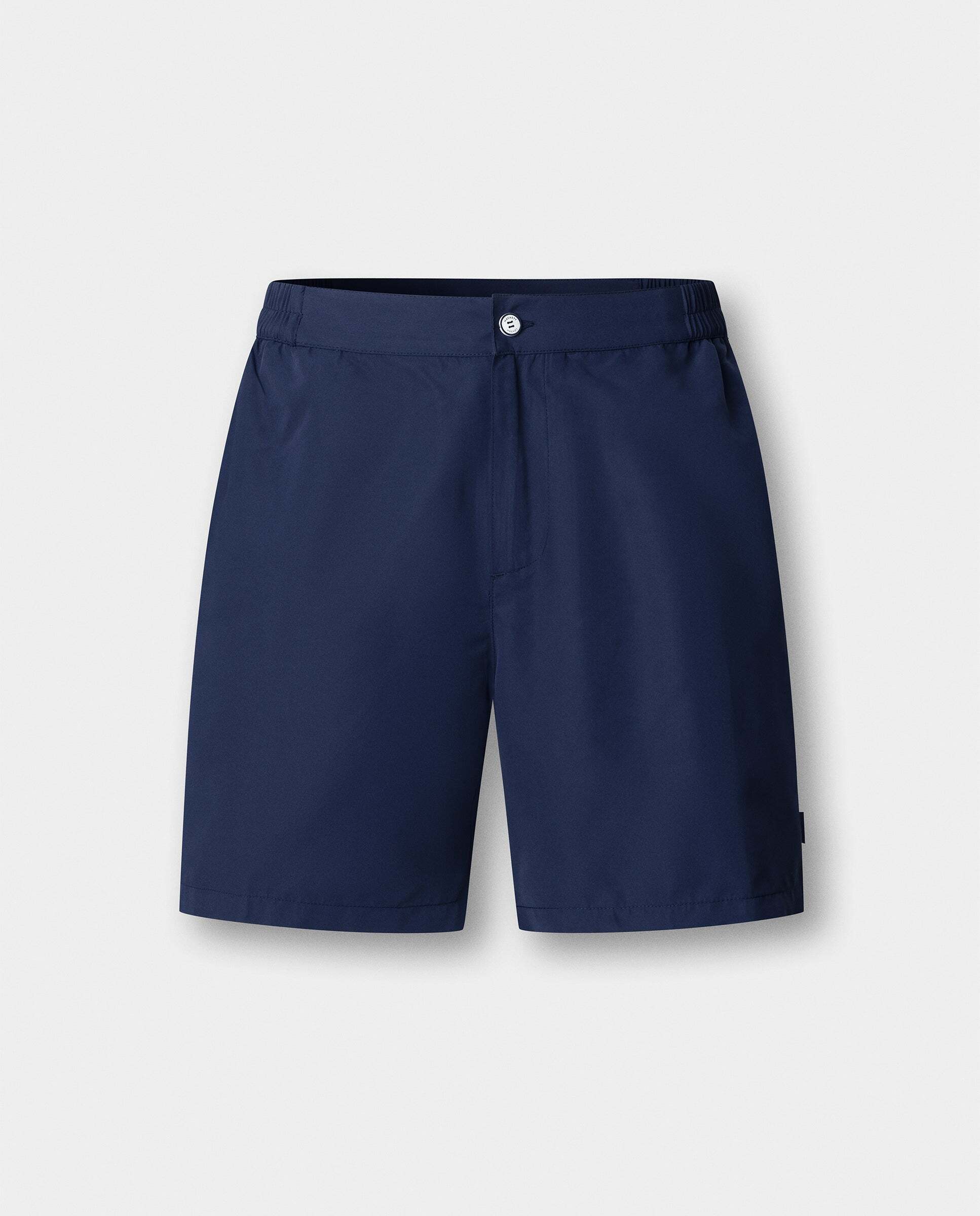 Bañador de hombre de corte sastre en color liso - Hackett - Azul oscuro Azul oscuro-10