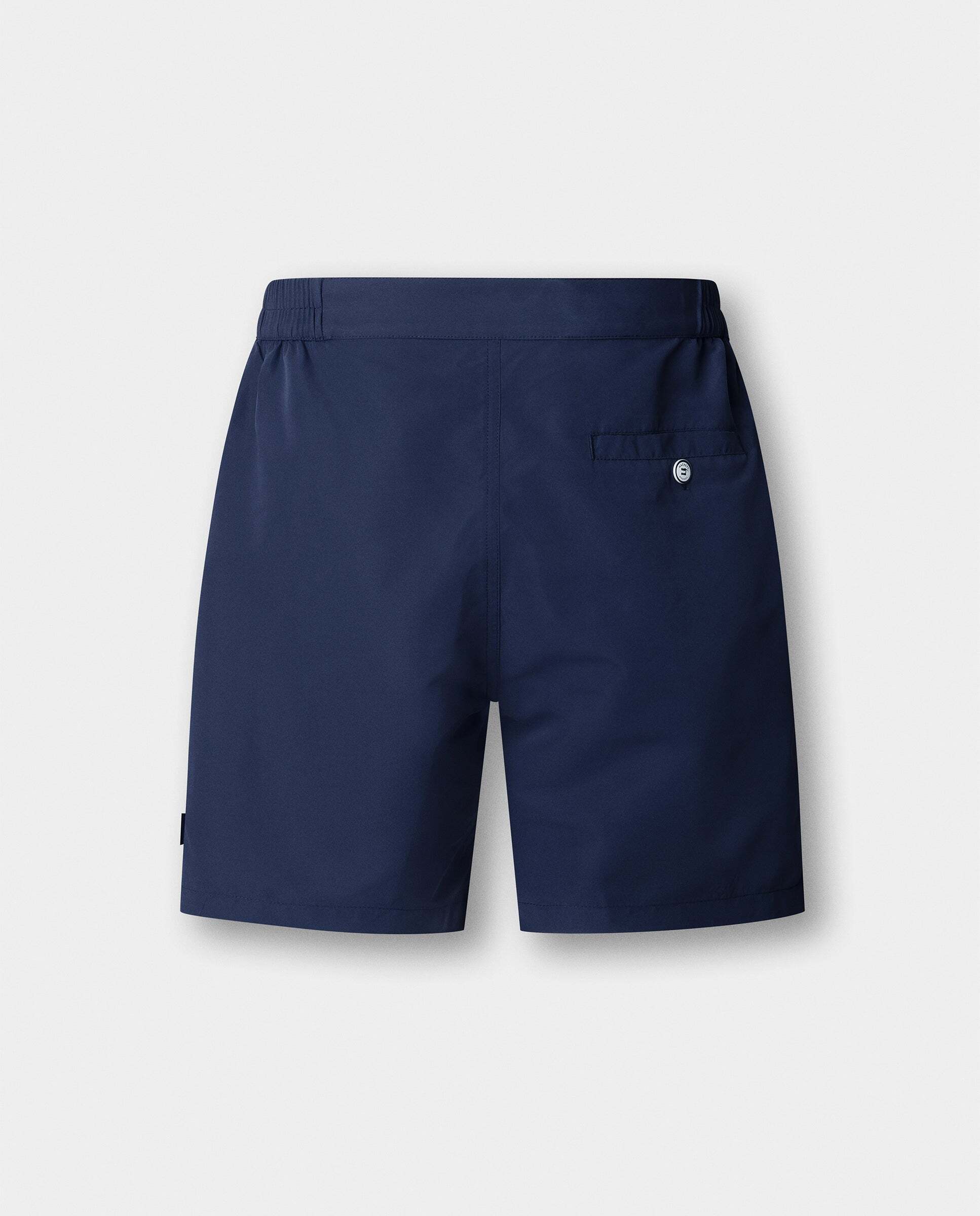 Bañador de hombre de corte sastre en color liso - Hackett - Azul oscuro Azul oscuro-9