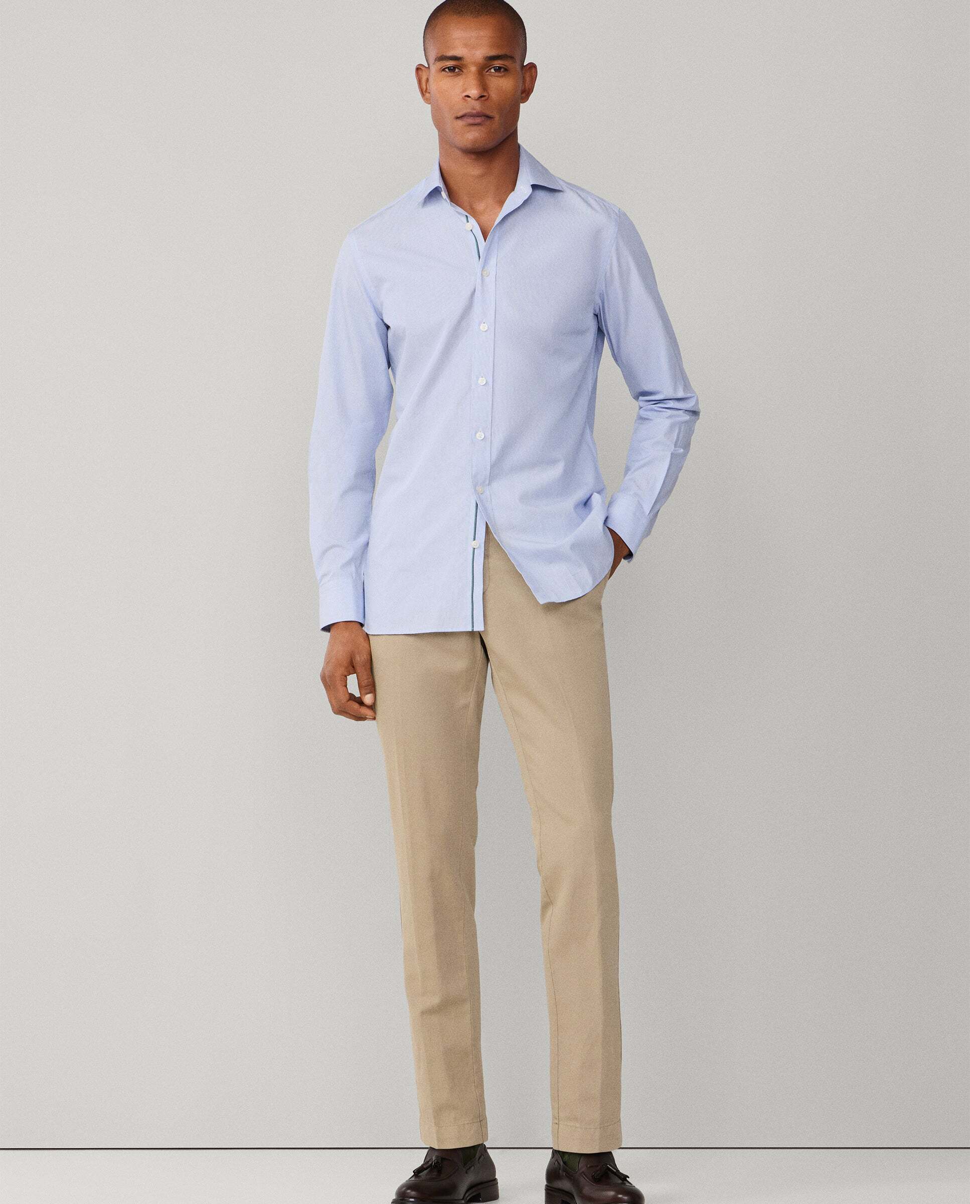 Chino de hombre de lino kensington fit slim