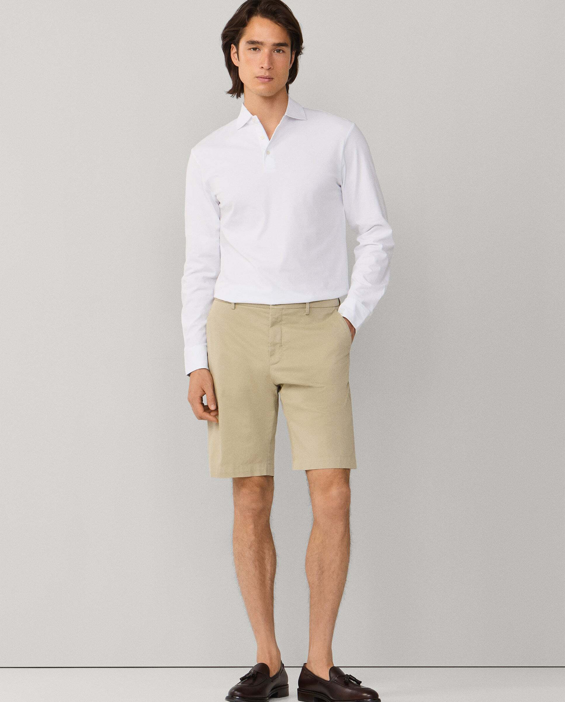 Bermuda chino de hombre sanderson fit tailored