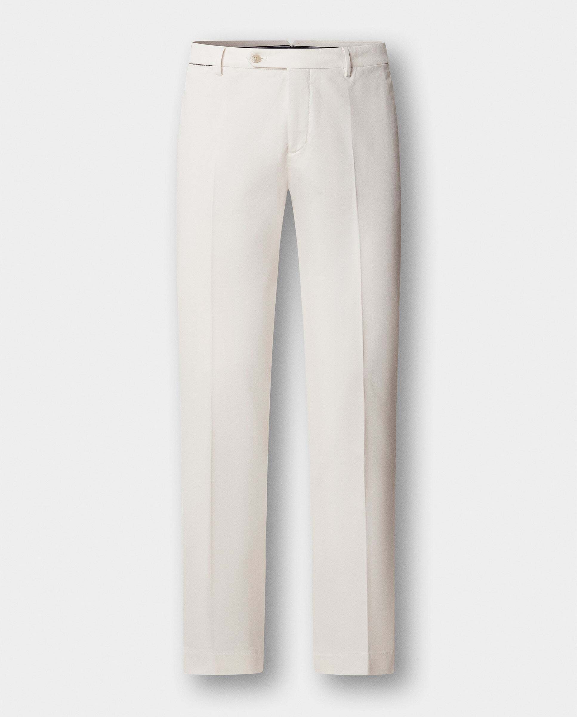 Chino kensington algodón elástico fit slim - Hackett - Natural Natural-7