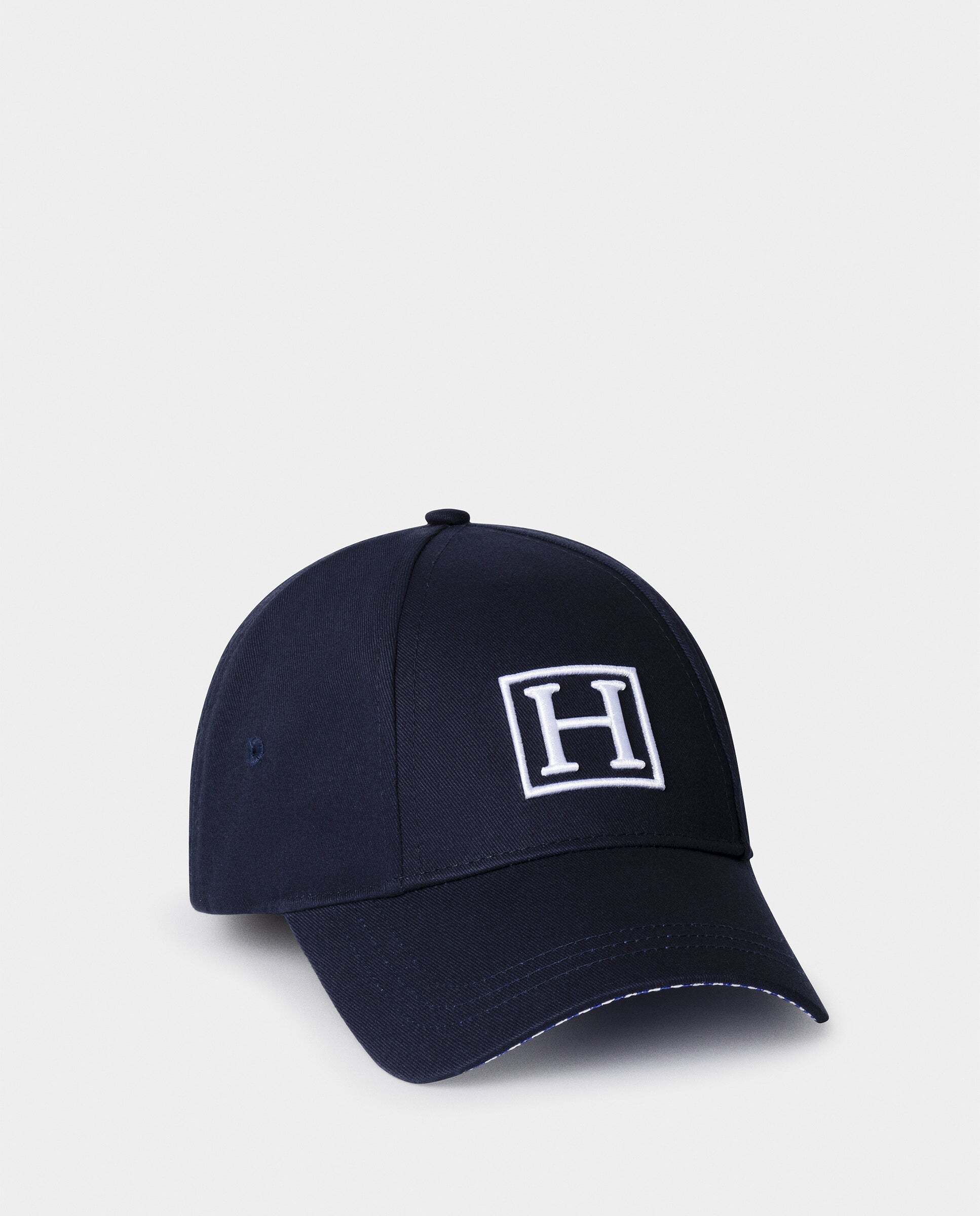 Imagen 0 de Gorra de hombre con logo h en caja Azul marino