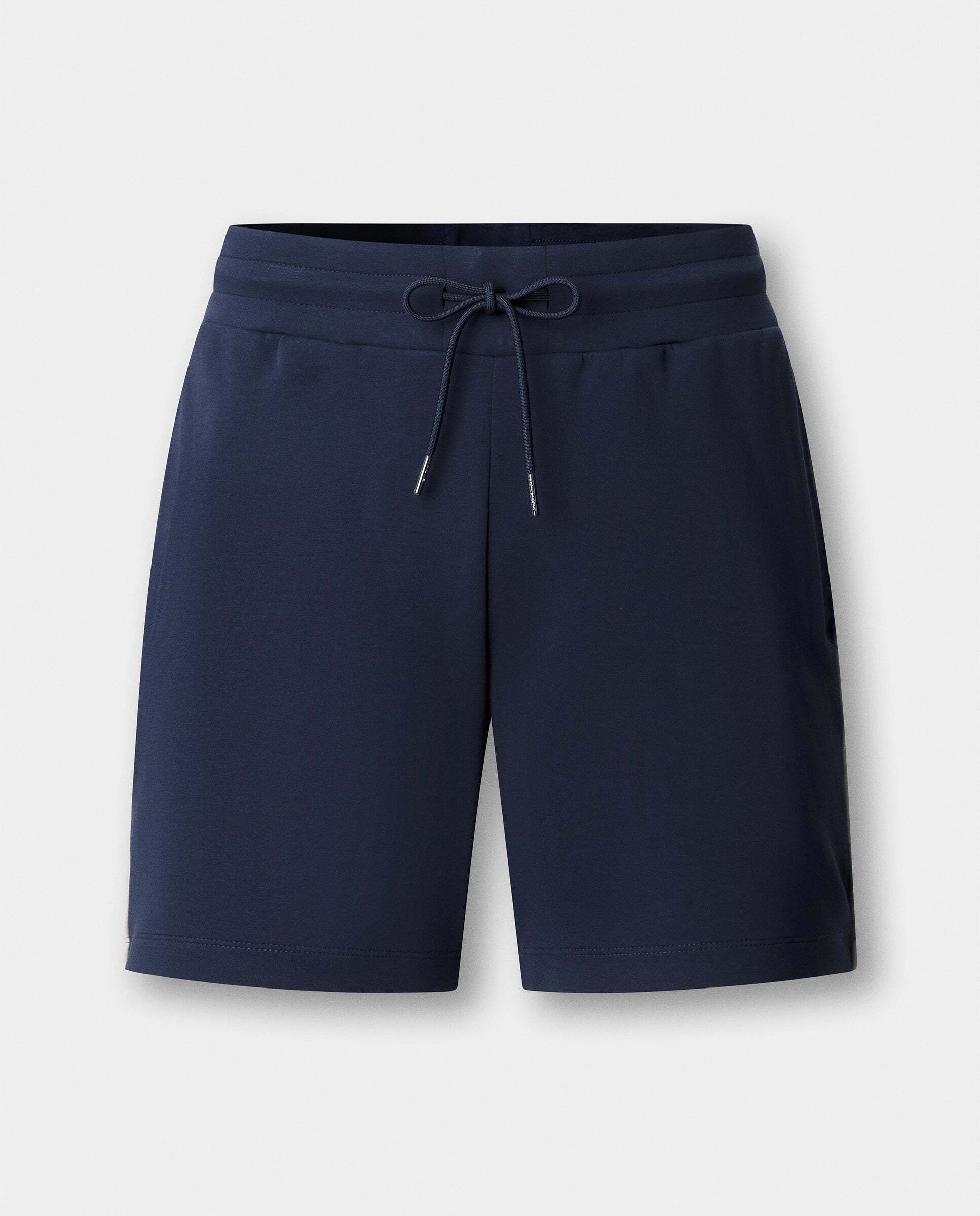 Bermudas de hombre de felpa con logo - Hackett - Azul marino Azul marino-9