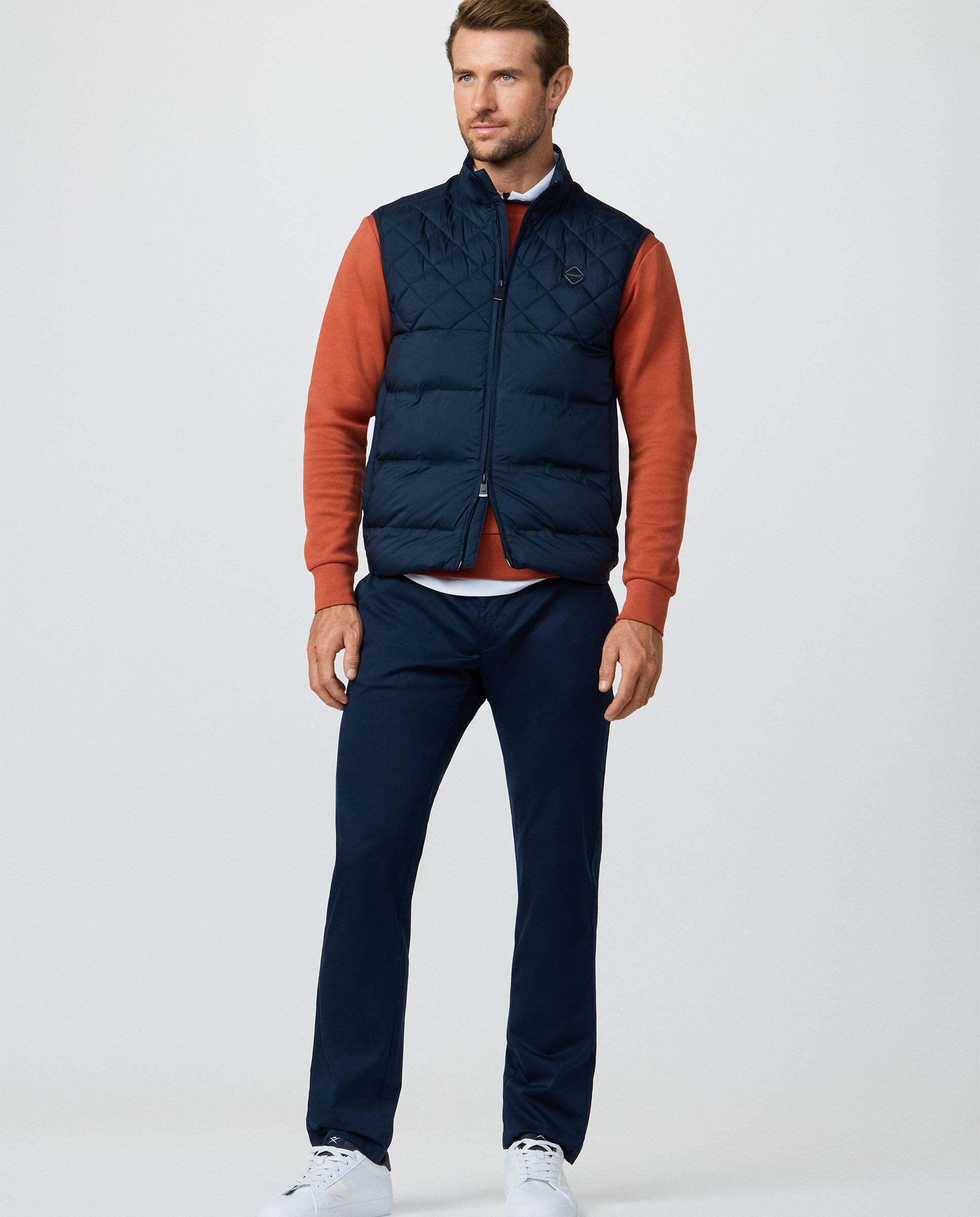 Chaleco de hombre ligero elástico - Hackett - Azul Azul-2