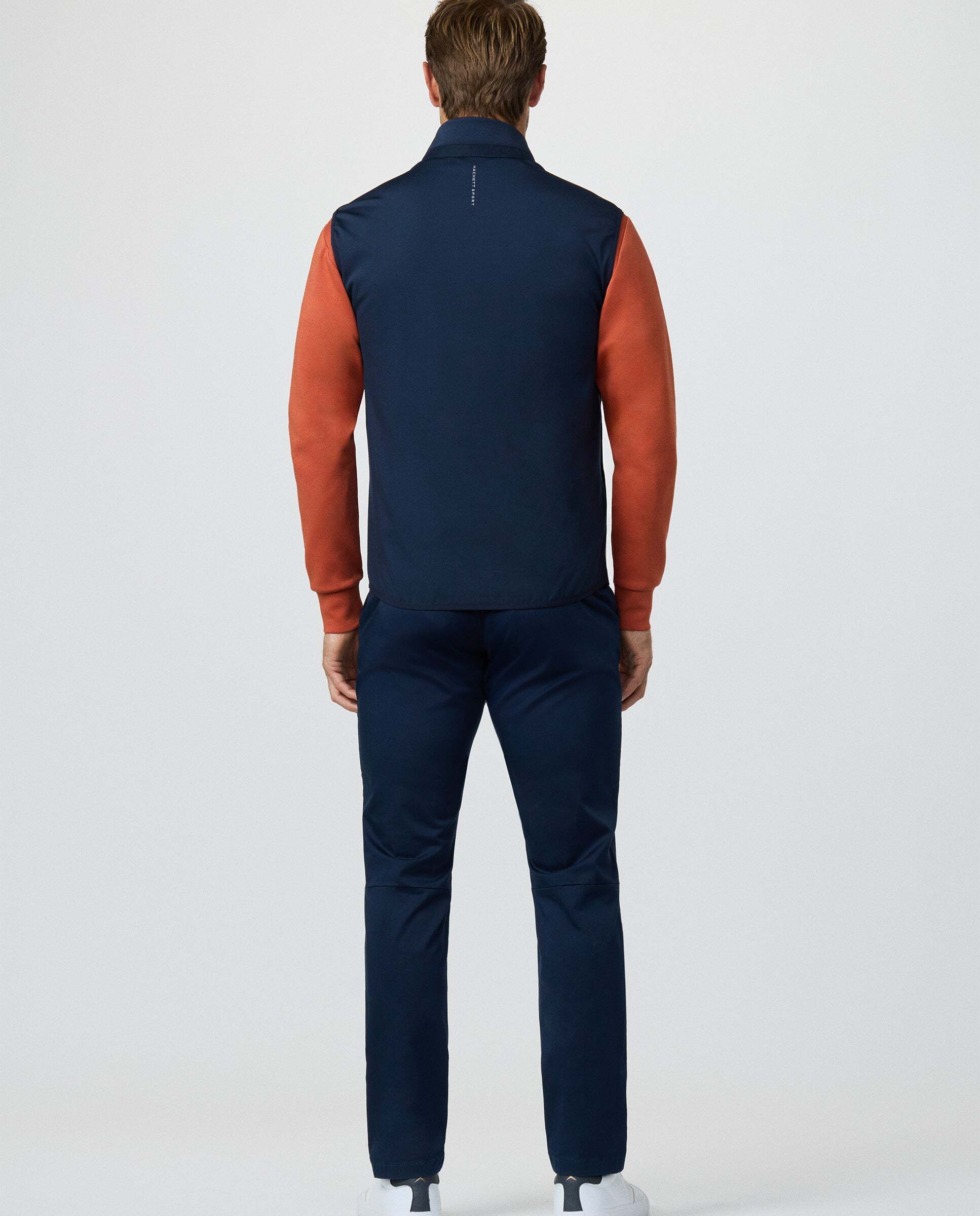 Chaleco de hombre ligero elástico - Hackett - Azul Azul-3