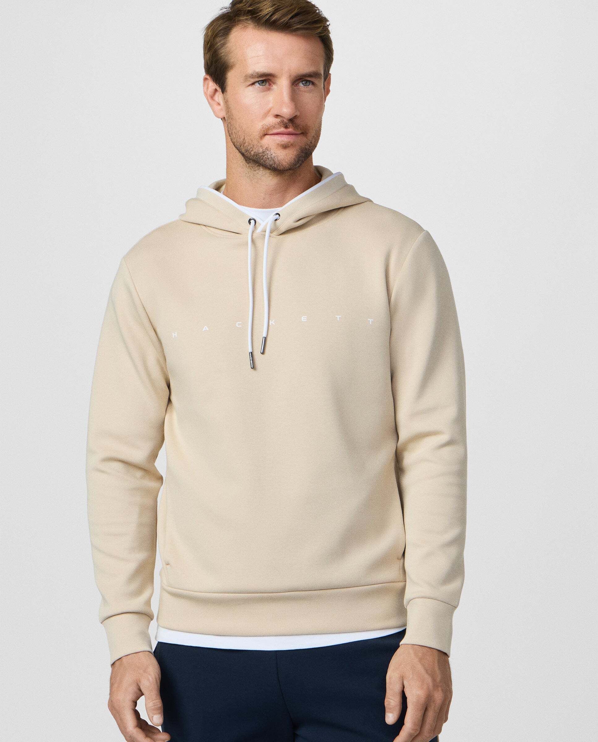 Hackett - Sudadera con capucha y logo.