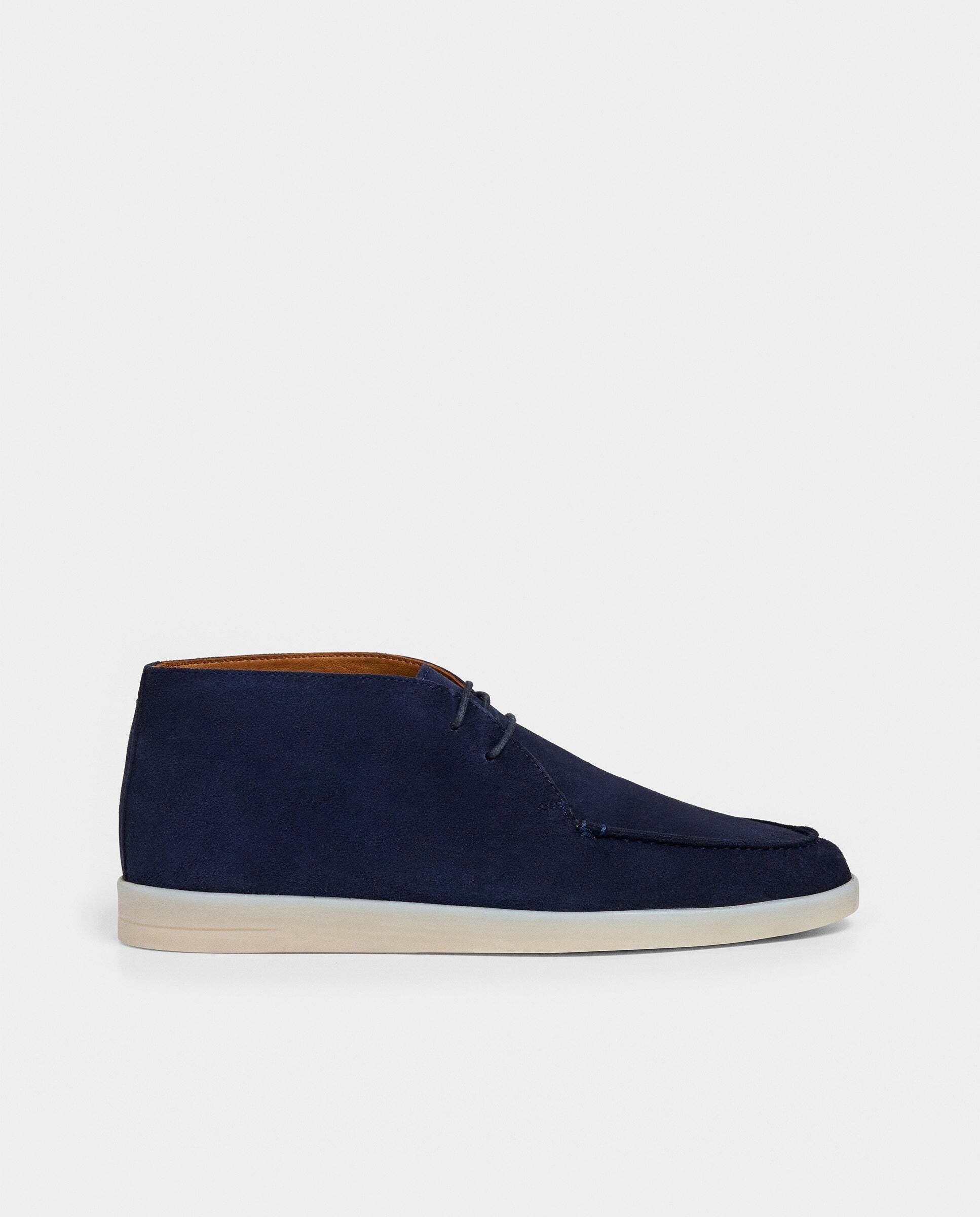 Hackett - Botín chukka de hombre de ante.