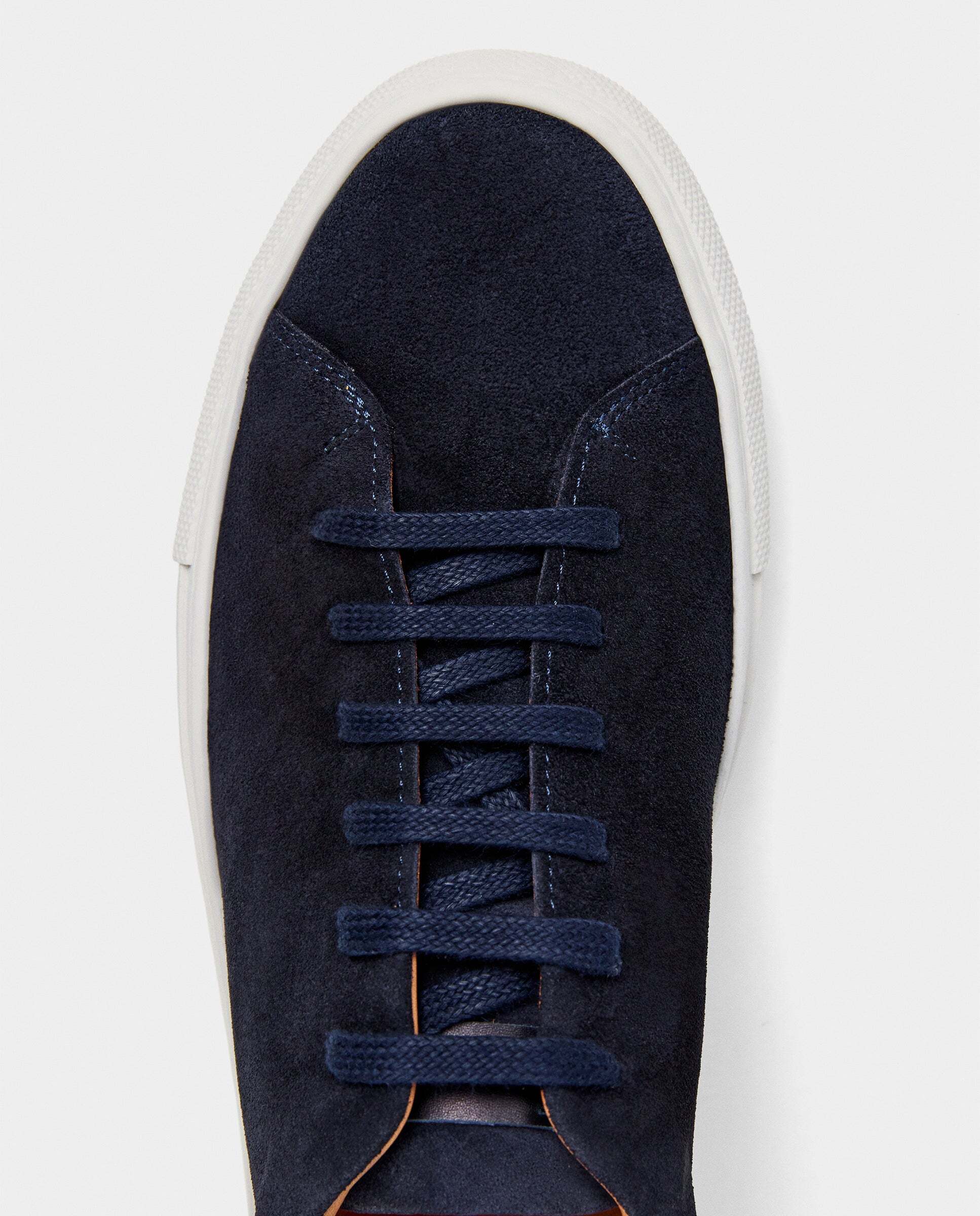 Zapatillas de ante idol - Hackett - Azul marino Azul marino-5