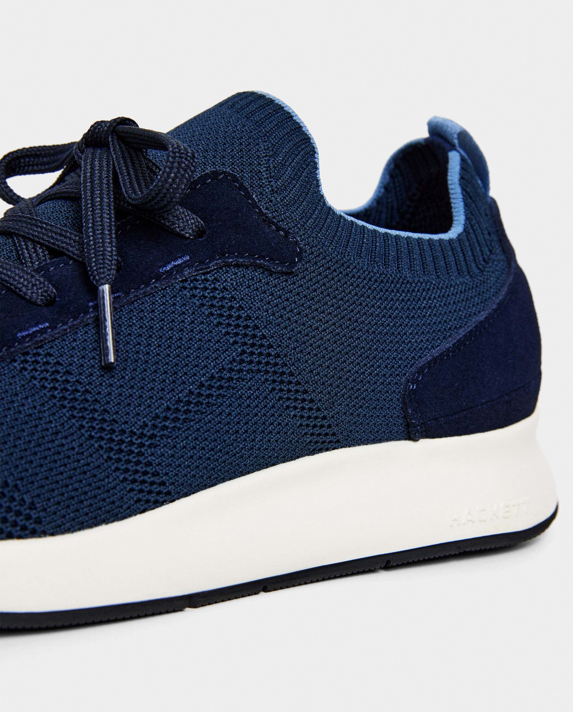 Zapatillas de hombre tipo calcetín h-runner - Hackett - Azul marino Azul marino-5