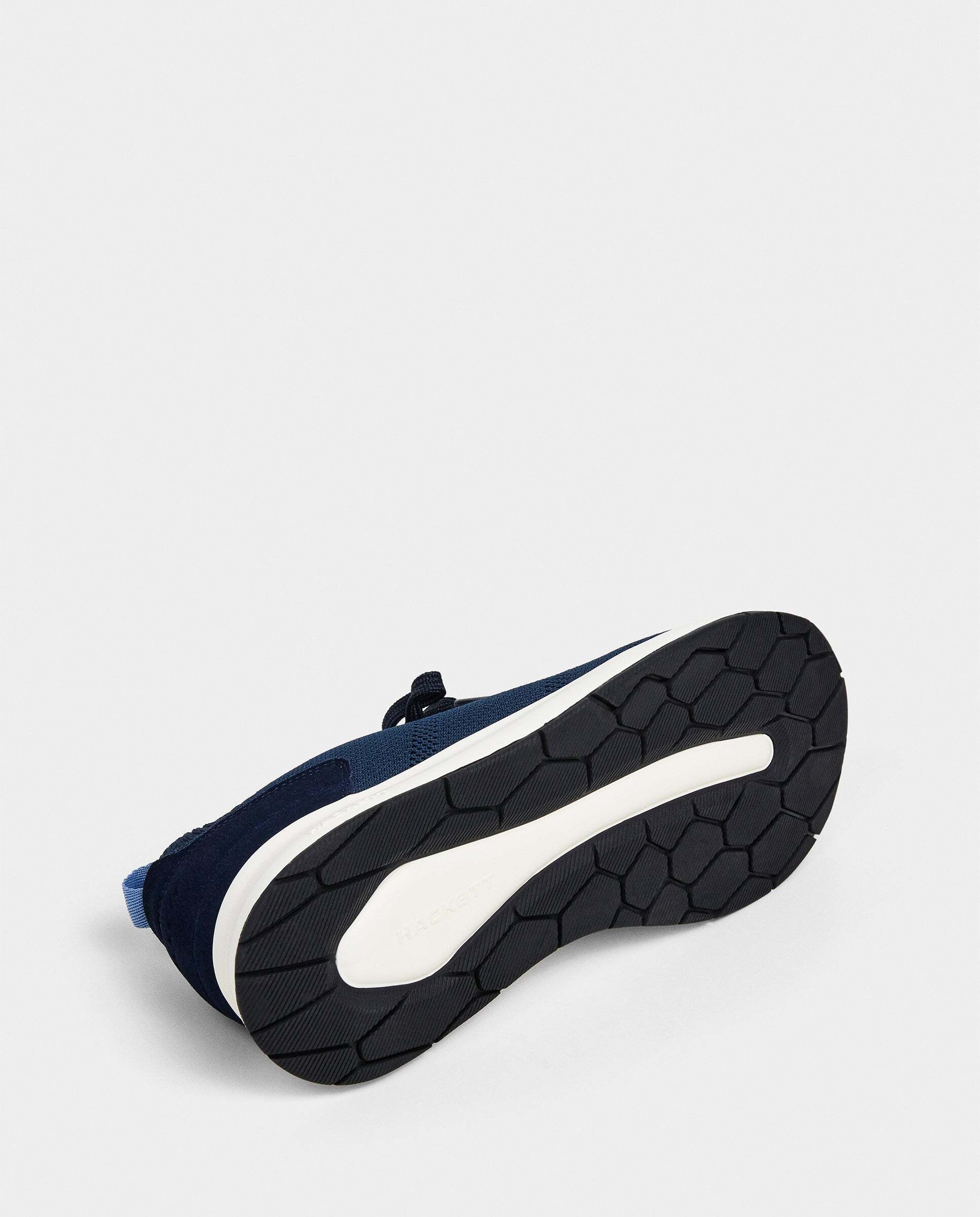 Zapatillas de hombre tipo calcetín h-runner - Hackett - Azul marino Azul marino-6