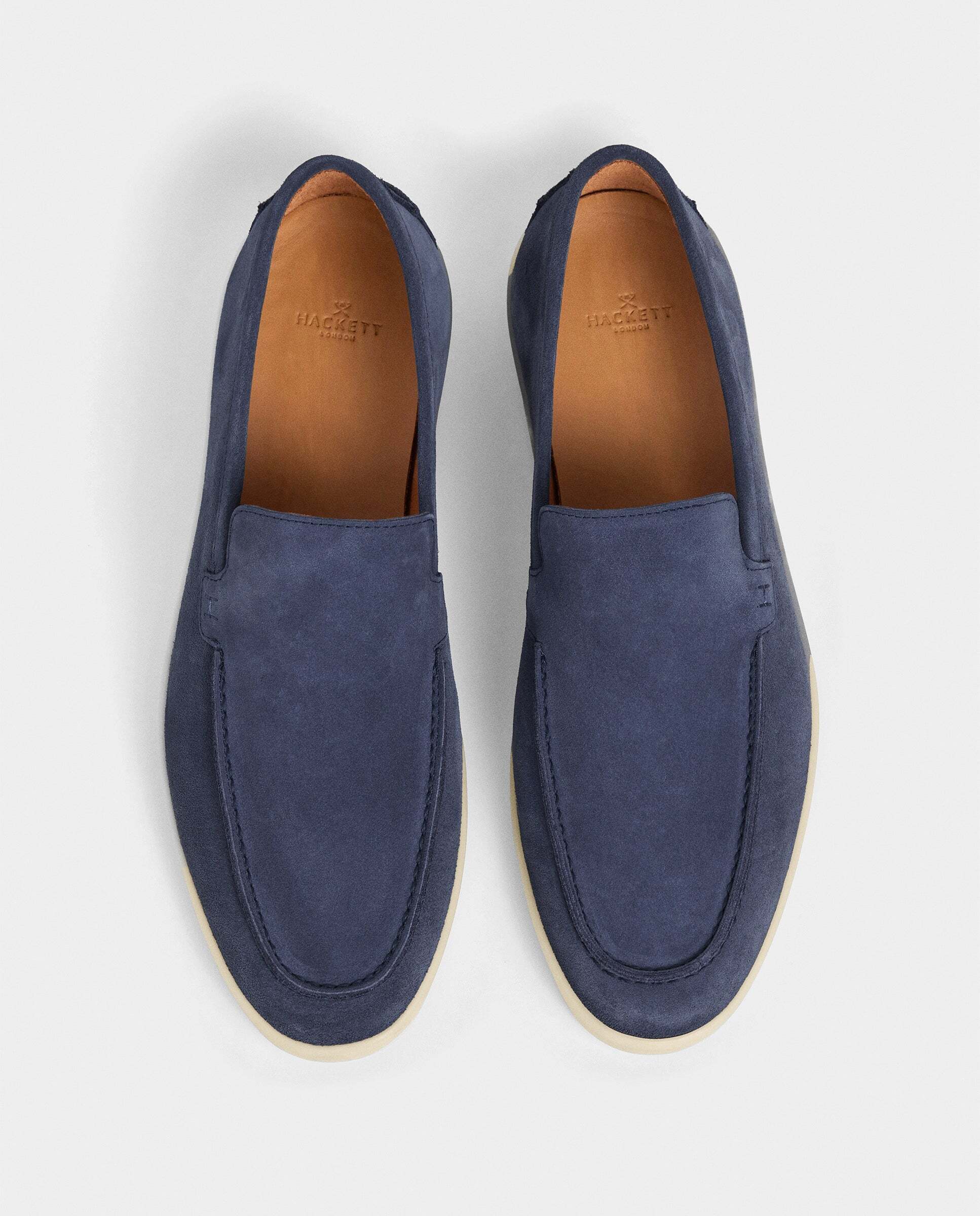 Imagen 3 de Mocasines de ante martins - Hackett - Azul marino Azul marino
