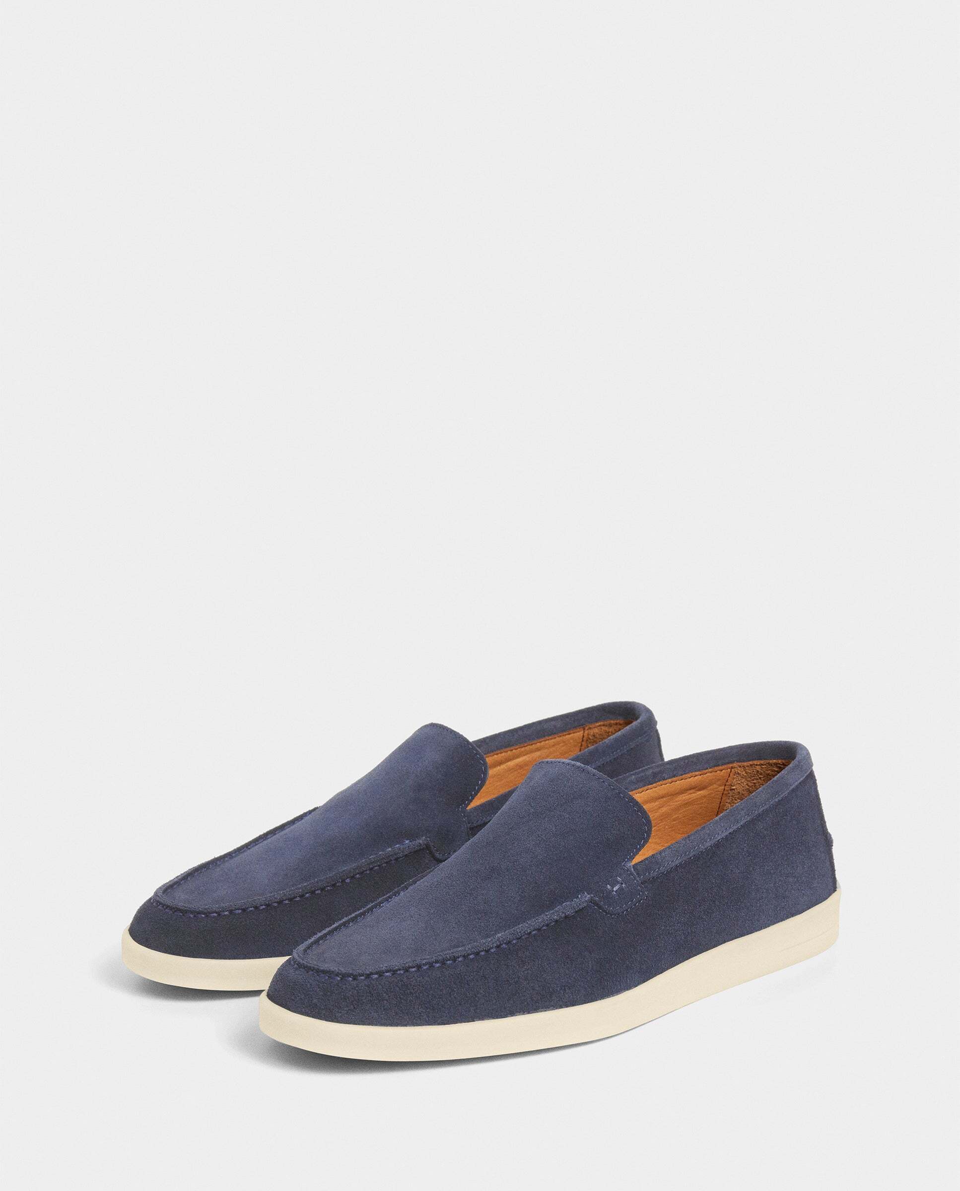Imagen 2 de Mocasines de ante martins - Hackett - Azul marino Azul marino